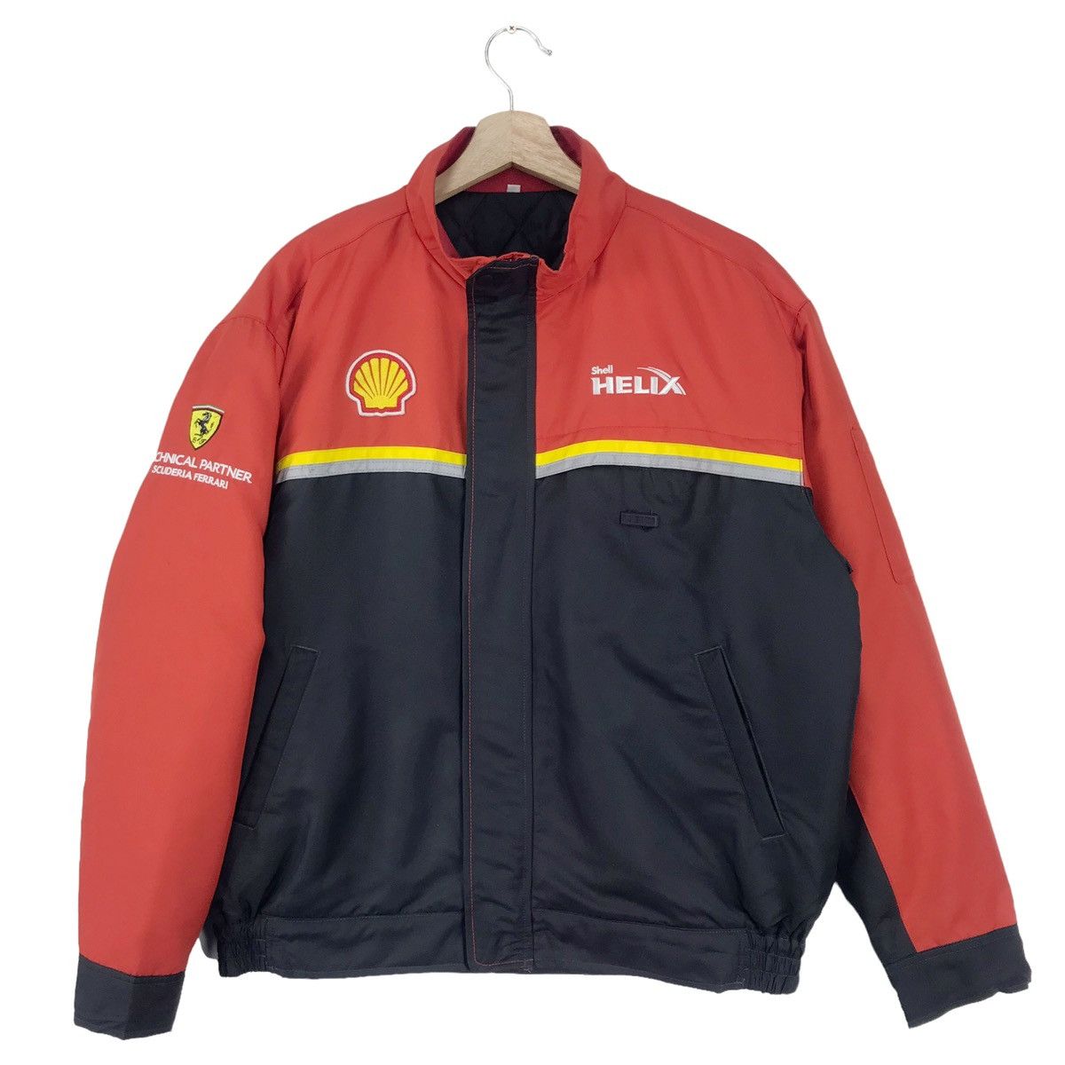 Ferrari × Vintage Vintage Ferrari Shell Team Racing Jacket Size US M / EU 48-50 / 2 - 6 Thumbnail