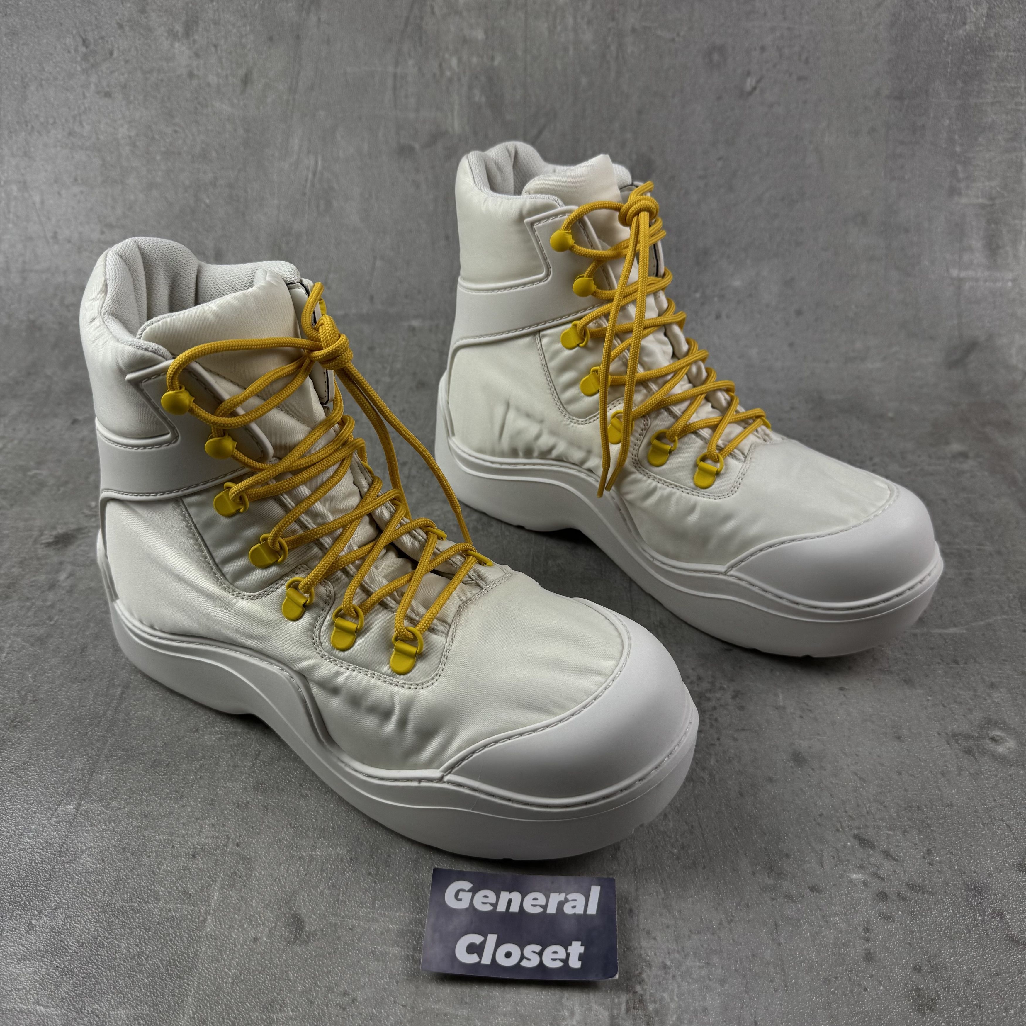 Bottega Veneta BOTTEGA VENETA Puddle Bomber Boots in White Size US 8 / EU 41 - 2 Thumbnail