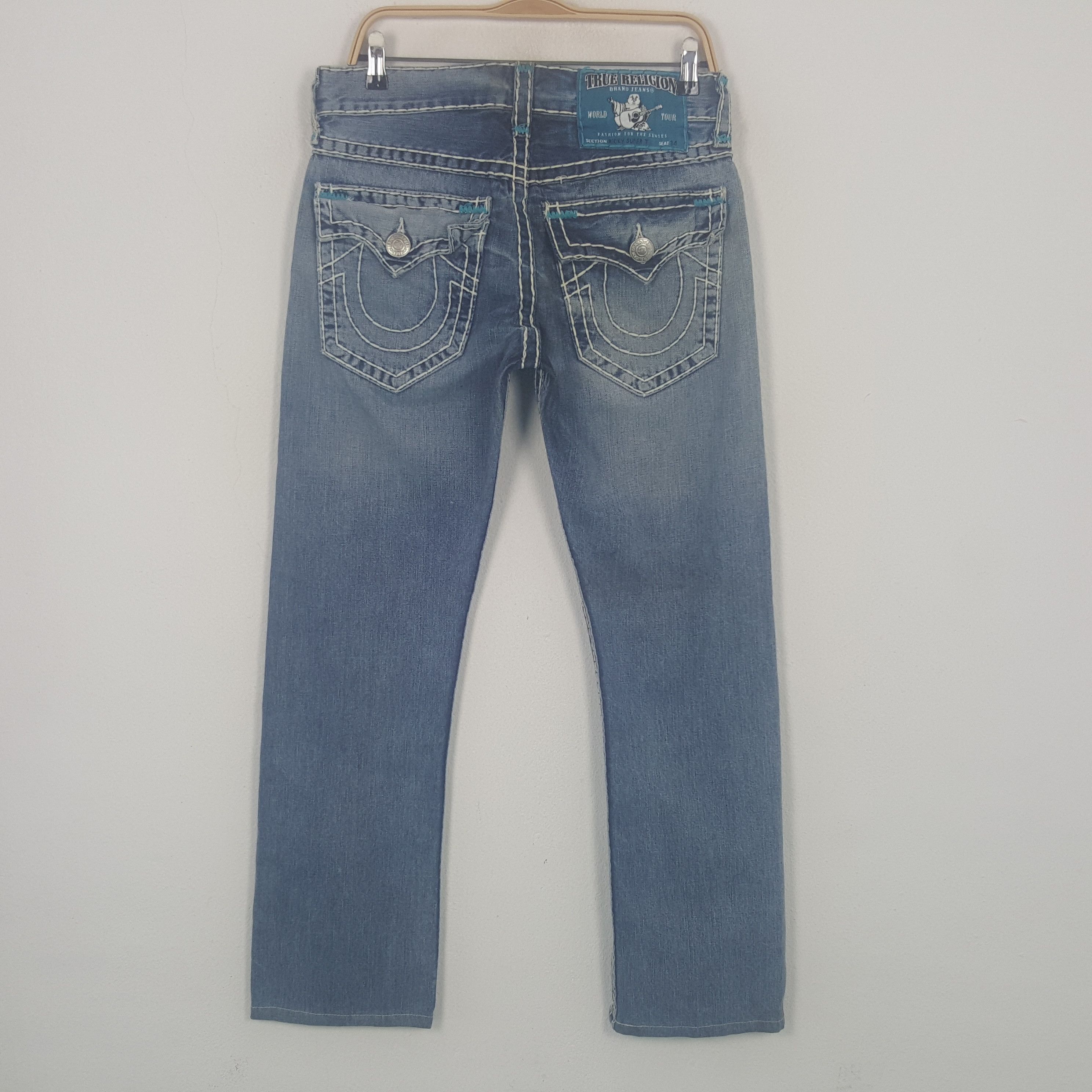 True Religion Vintage True Religion USA Denim Jeans Size US 31 - 4 Thumbnail