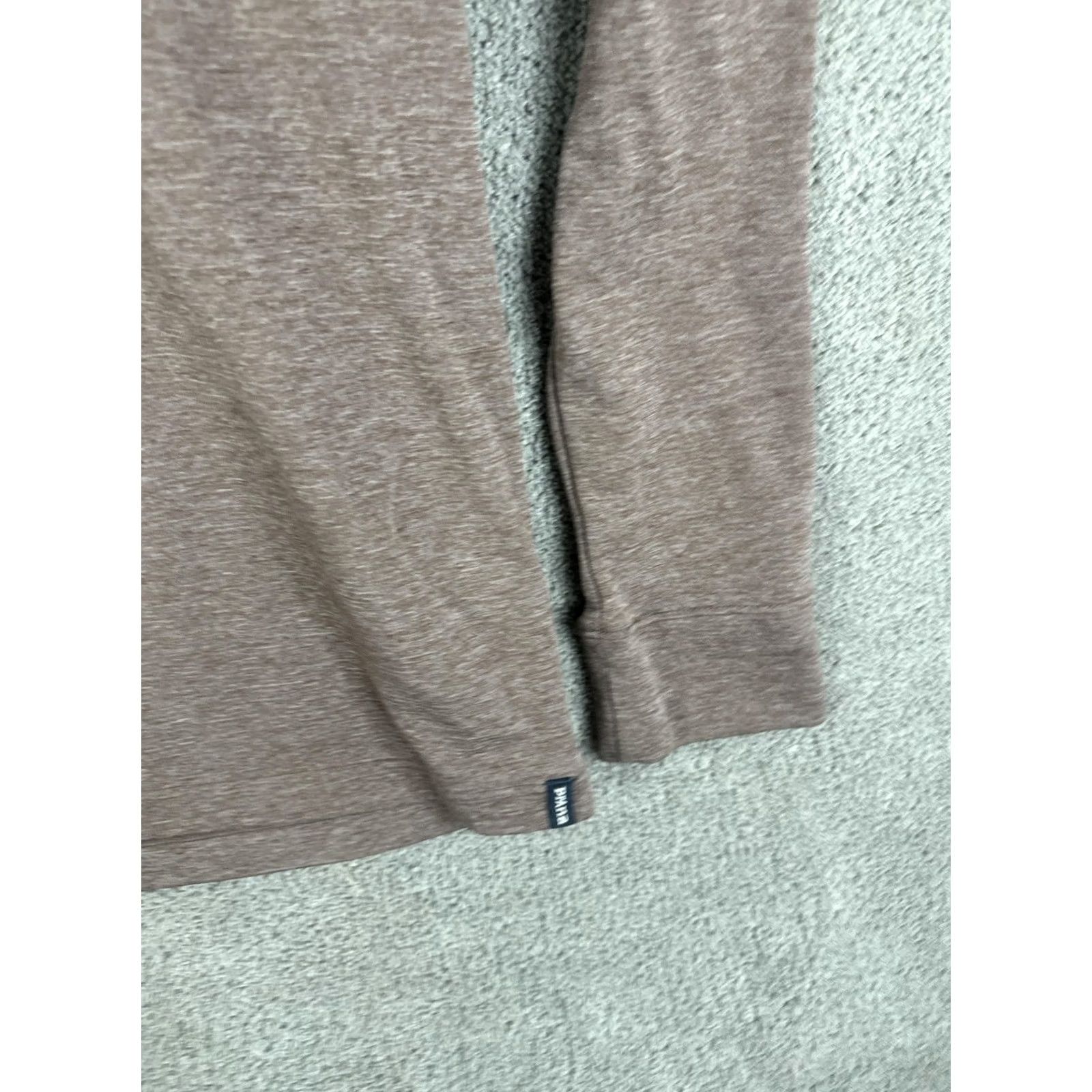 Prana prAna Henley Shirt Mens Small Brown Long Sleeve Slim Fit Pocket Casual Shirt Size US S / EU 44-46 / 1 - 4 Thumbnail