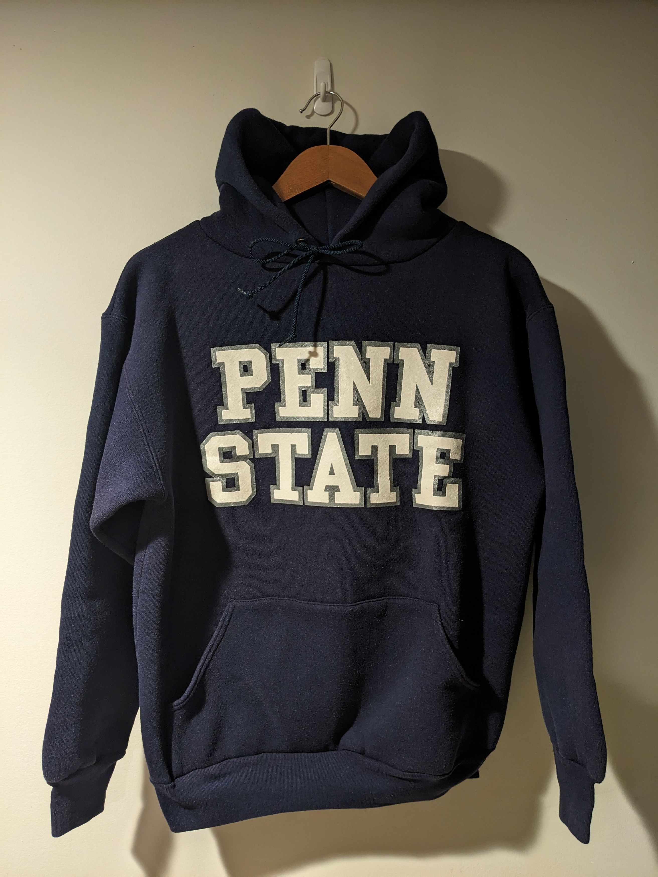 Vintage Vintage 90s Penn State University Nittany Lion Hoodie Size US L / EU 52-54 / 3 - 1 Thumbnail