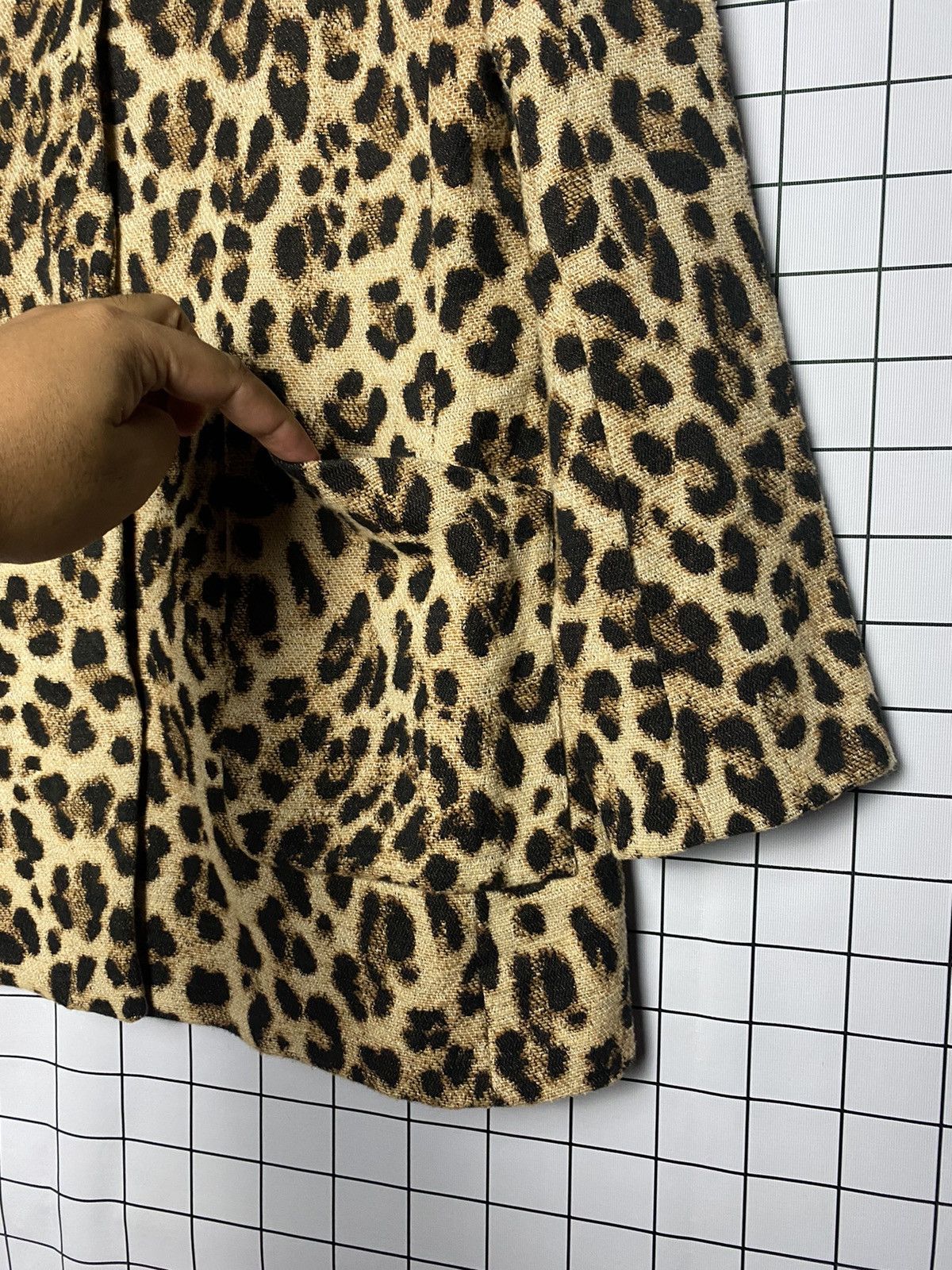 Zara Vintage Zara Collection Leopard Jacket Size M / US 6-8 / IT 42-44 - 4 Thumbnail