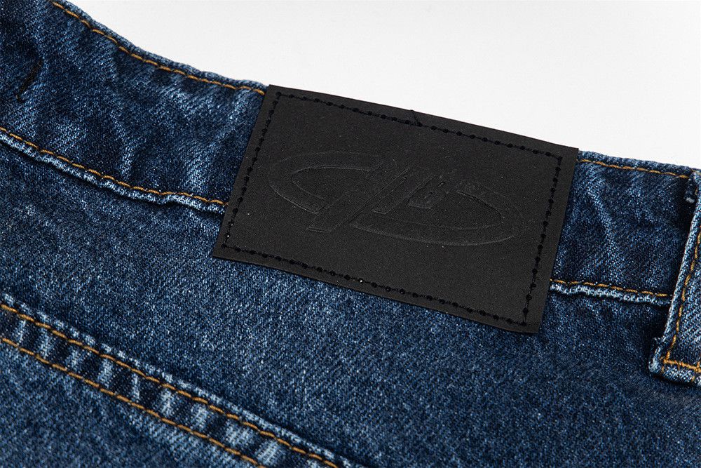 Jean Retro American patchwork washed curved jeans for men Size US 32 / EU 48 - 4 Thumbnail
