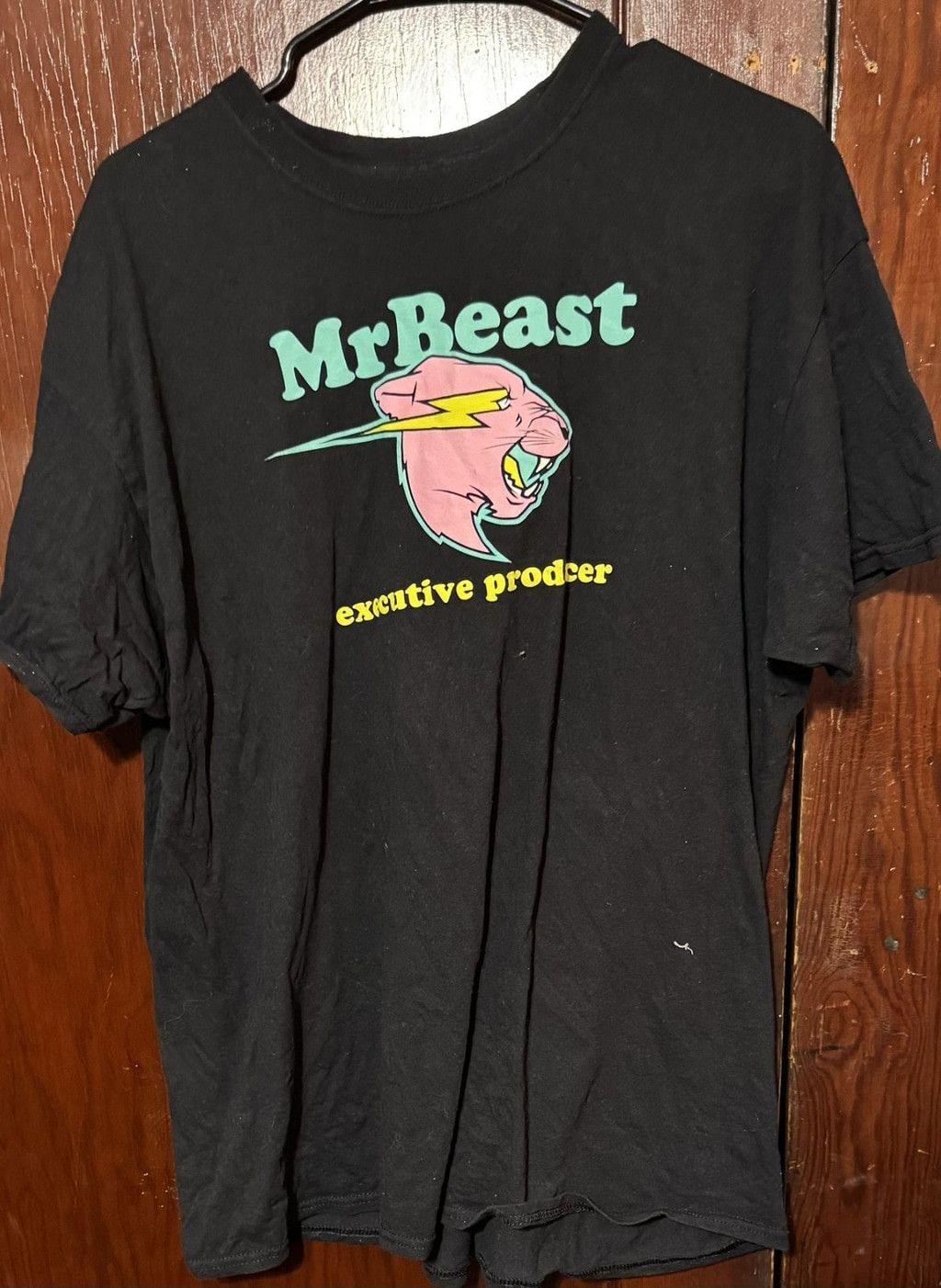 The Unbranded Brand Mr. Beast Executive Producer T-shirt Men's Sz XL Black Size US XL / EU 56 / 4 - 1 Thumbnail