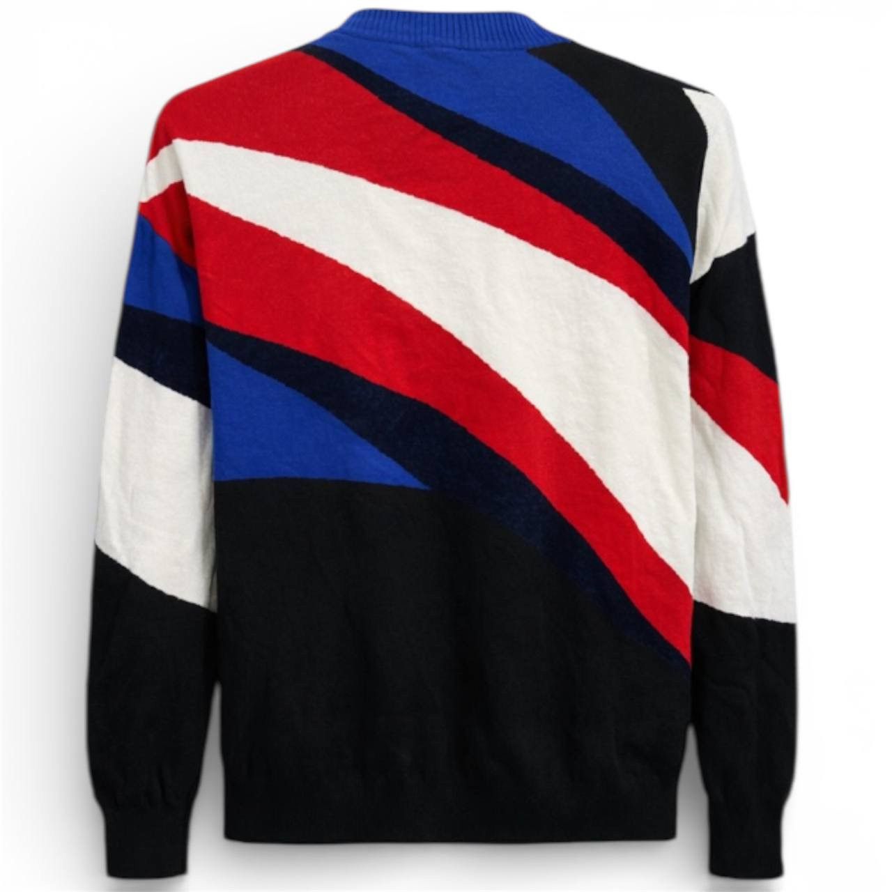 Diesel DIESEL ABSTRACT MENS COLORFUL KNIT FASHION CRAZY SWEATER L Size US L / EU 52-54 / 3 - 2 Thumbnail