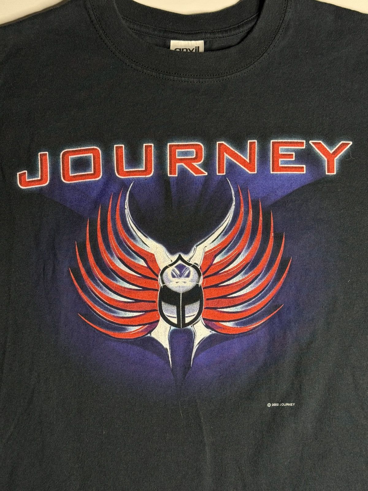 Vintage VINTAGE 2002 Jouney Tour Tee “Black” [M] PREOWNED Size US M / EU 48-50 / 2 - 3 Thumbnail