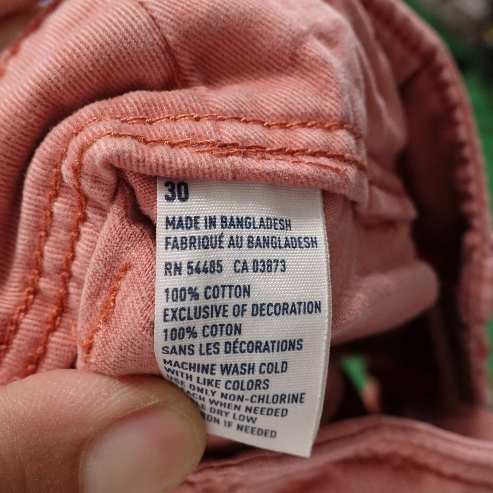 American Eagle Outfitters VINTAGE American Eagle Chino Shorts Mens 30 Casual Cotton Pink Flat Front Summer Size US 30 / EU 46 - 7 Thumbnail