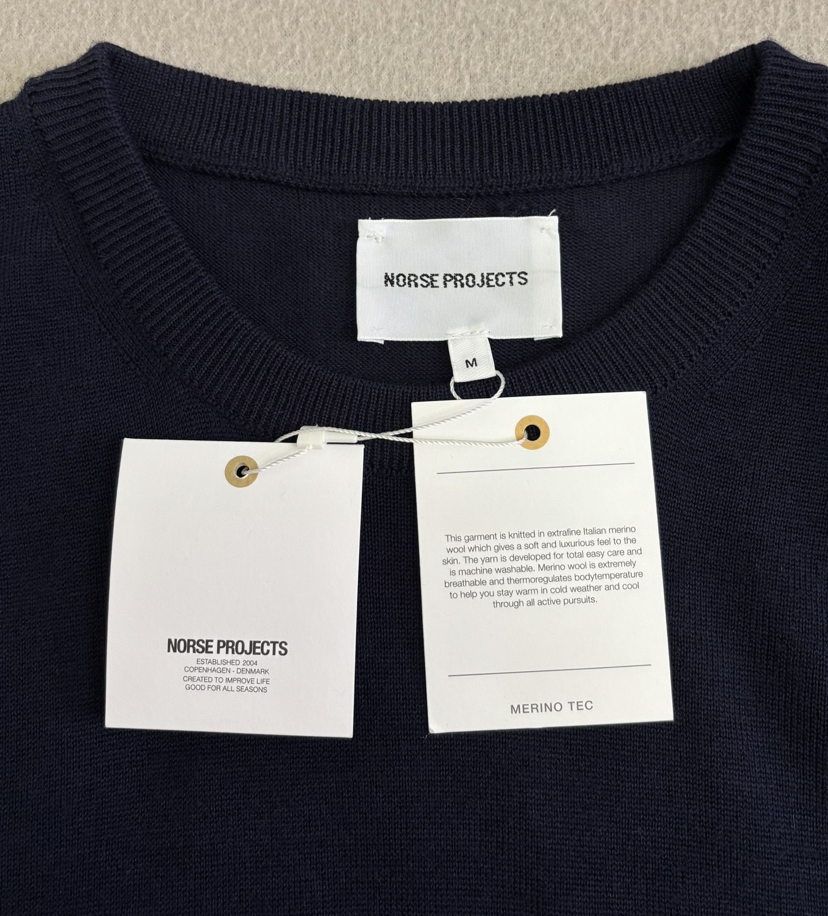 Norse Projects Norse Projects NEW sweater 100% Wool Medium Size US M / EU 48-50 / 2 - 10 Thumbnail
