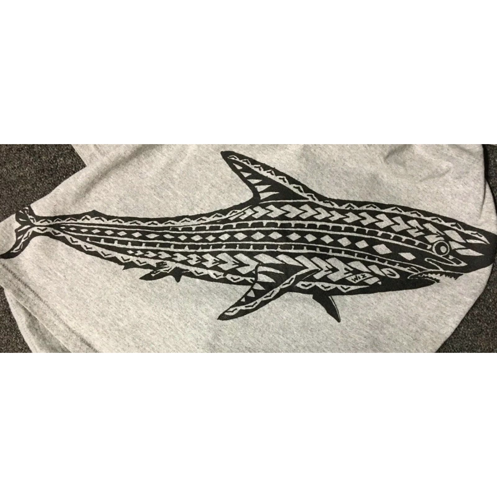 Vintage VINTAGE Turtle & Shark All Over Print Shirt M Gray / Gray M NS Size US M / EU 48-50 / 2 - 5 Thumbnail