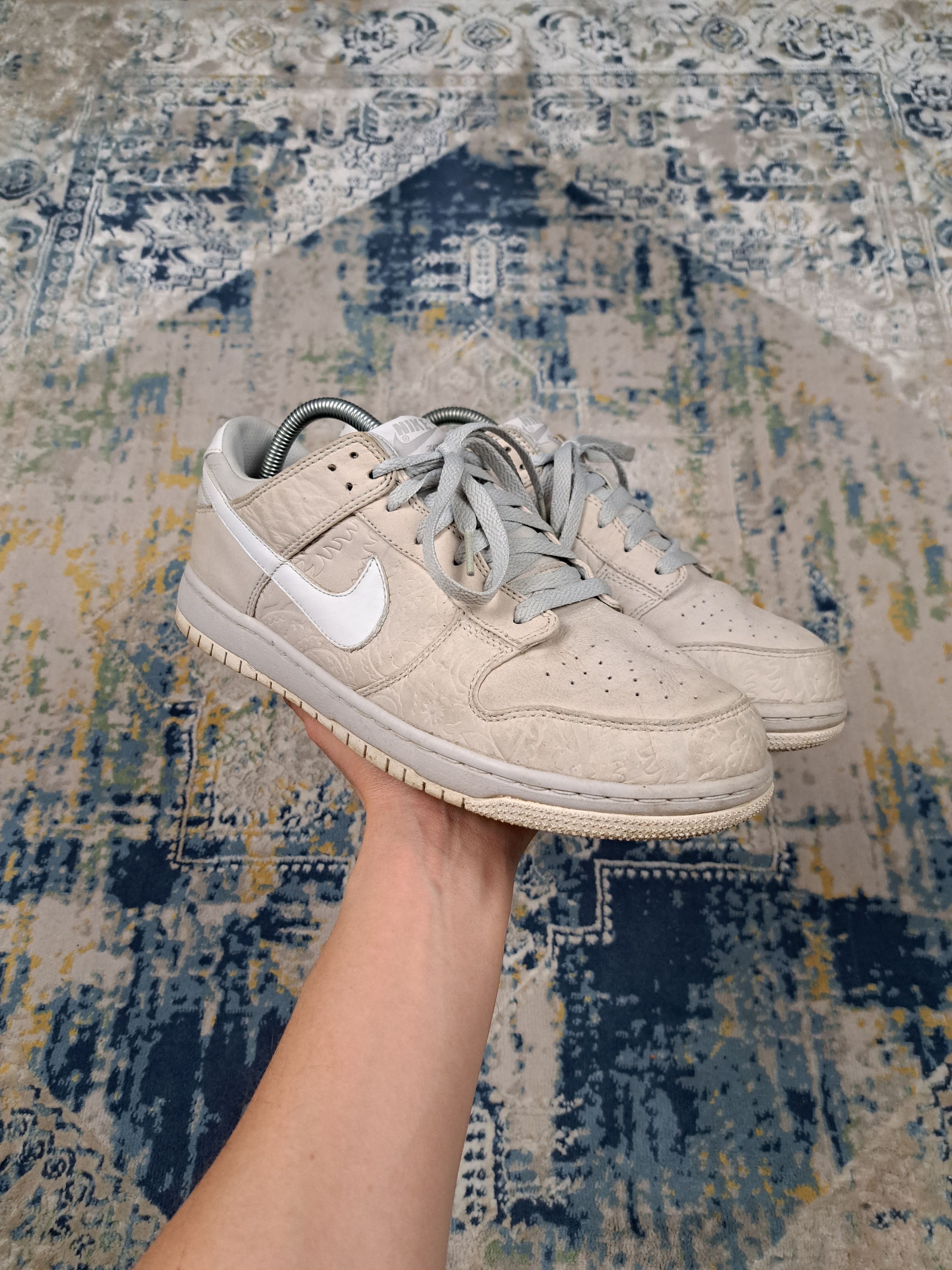 Nike Vintage 2008 Nike Dunk Low Supreme Neutral Grey Skateboard Grailed