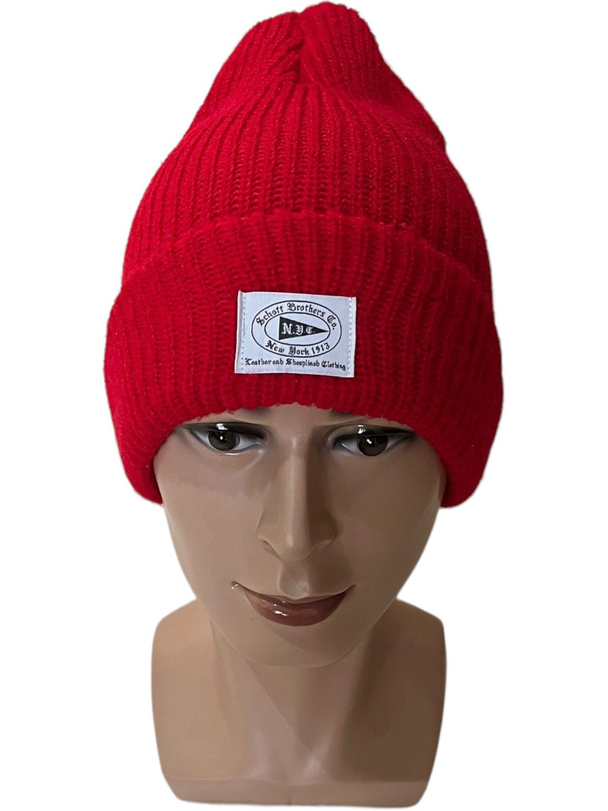Schott Vintage Schott Brothers Co Nyc Style No 3149020 Beanie Size ONE SIZE - 5 Thumbnail