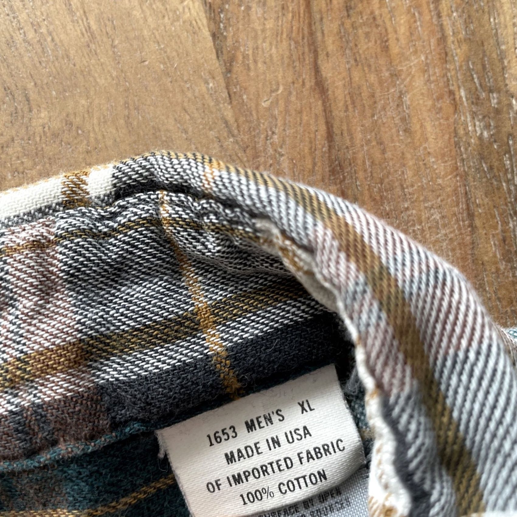 Vintage VINTAGE L.L. Bean Flannel Shirt Mens XL Plaid Button-Down Long Sleeve Work 90s USA Size US XL / EU 56 / 4 - 4 Thumbnail