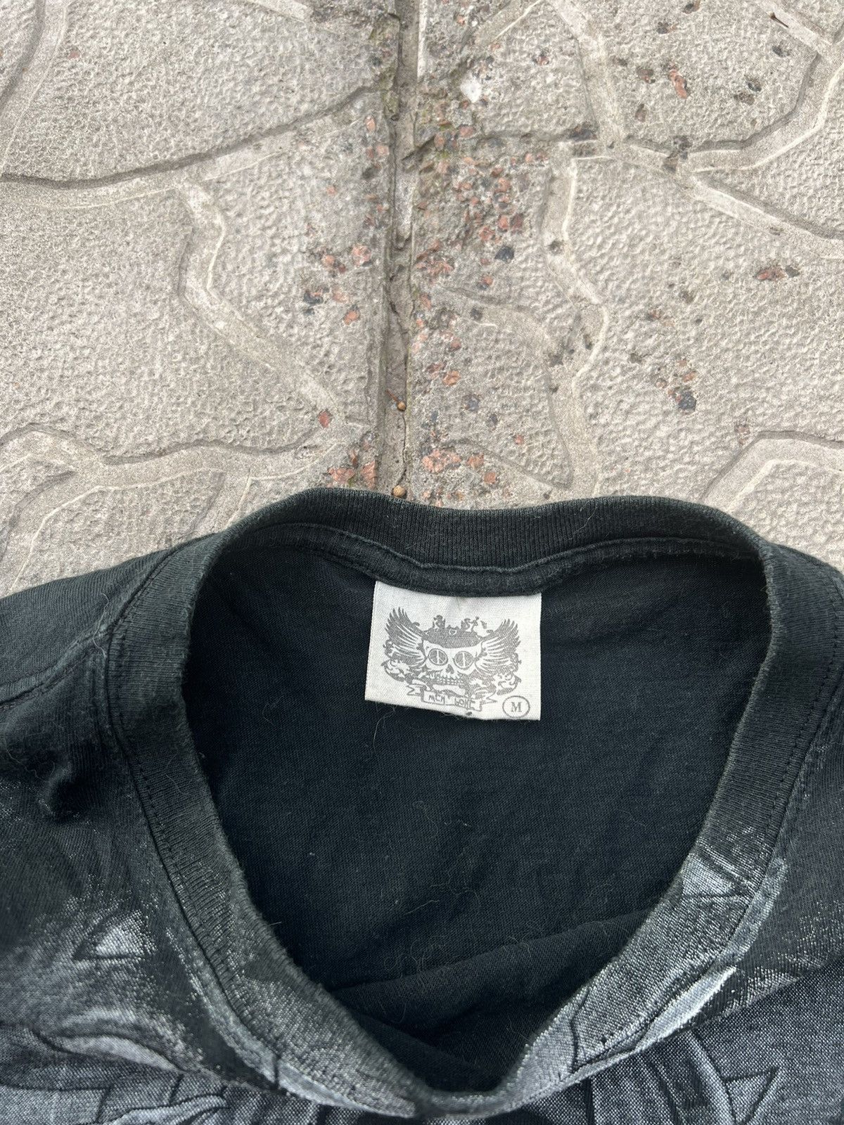 Affliction × Vintage Vintage Y2K Affliction style Skull All Over Print TShirt Size US M / EU 48-50 / 2 - 7 Thumbnail