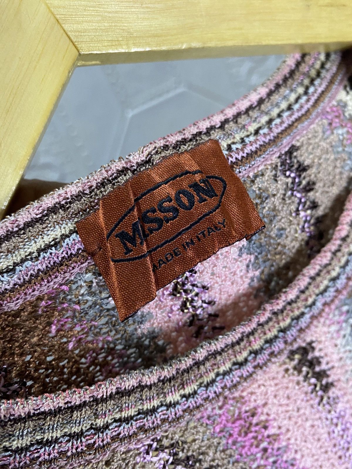 Designer × Missoni Vtg Missoni Knit Tshirt Size M / US 6-8 / IT 42-44 - 7 Thumbnail