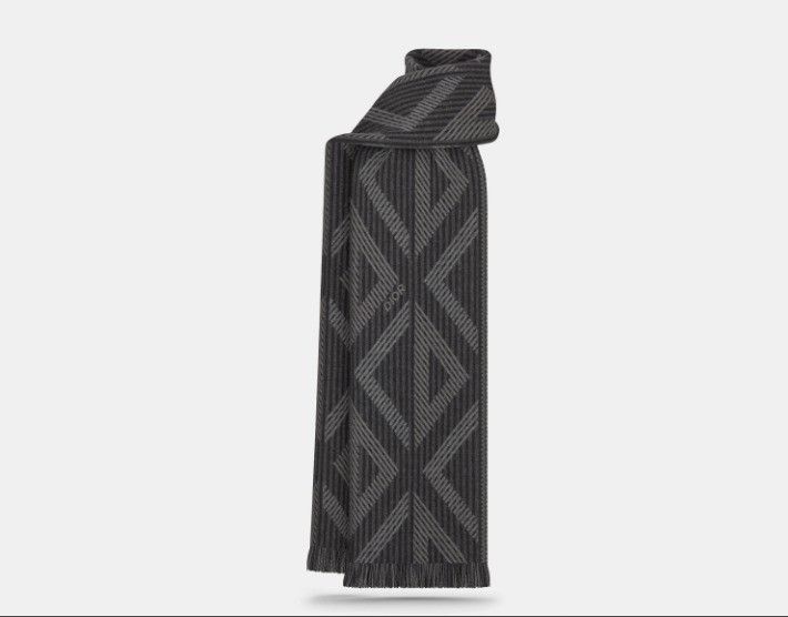 Dior o1w1db10425 31E0005 Size: OS / CD Diamond Scarf in Black Size ONE SIZE - 1 Thumbnail