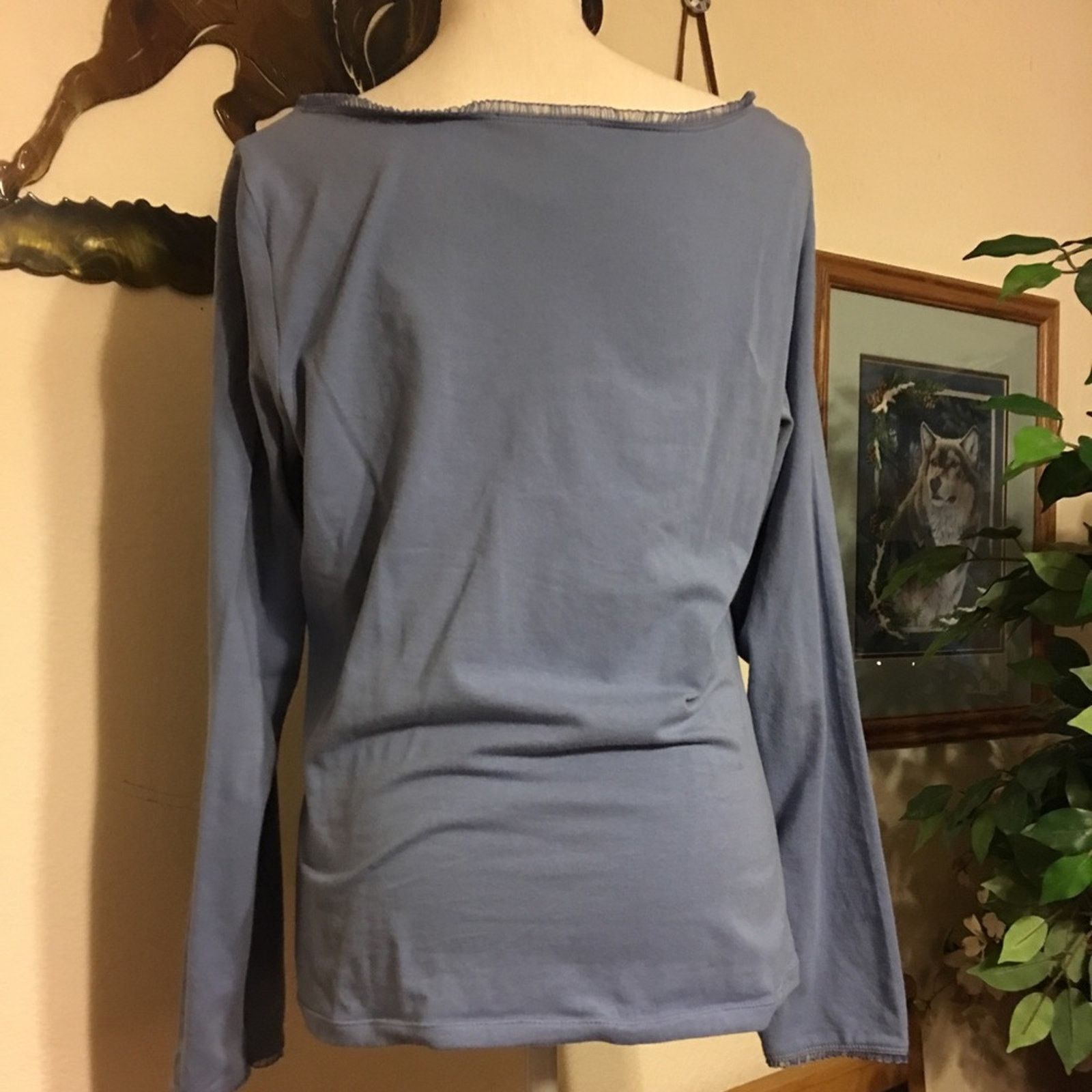 Other Metro Style soft stretchy tunic top NWOT M Size M / US 6-8 / IT 42-44 - 4 Thumbnail