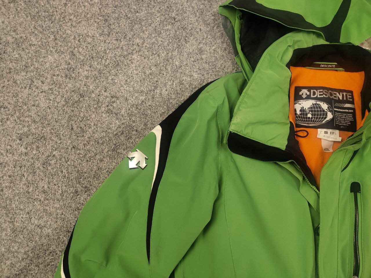Descente Descente Airdrive Titan Thermal Ski Logo Hooded Zip Jacket Size US M / EU 48-50 / 2 - 7 Thumbnail
