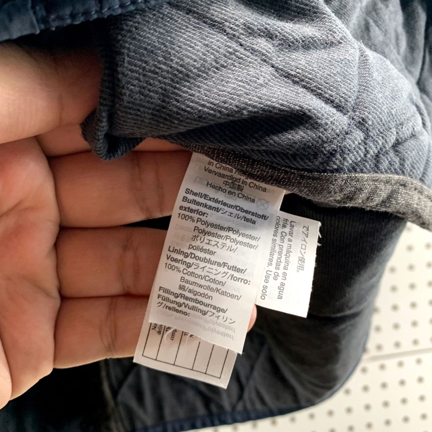 J.Crew J.Crew Quilted Jacket Mens Small Navy Blue Diamond Quilt Corduroy Trim Suffolk Size US S / EU 44-46 / 1 - 3 Thumbnail