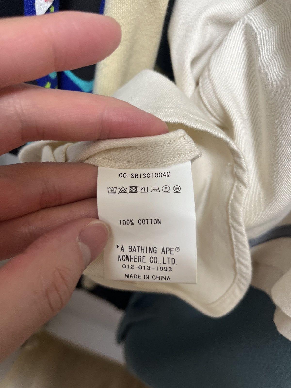 Bape Bape baseball jersey Size US L / EU 52-54 / 3 - 4 Thumbnail