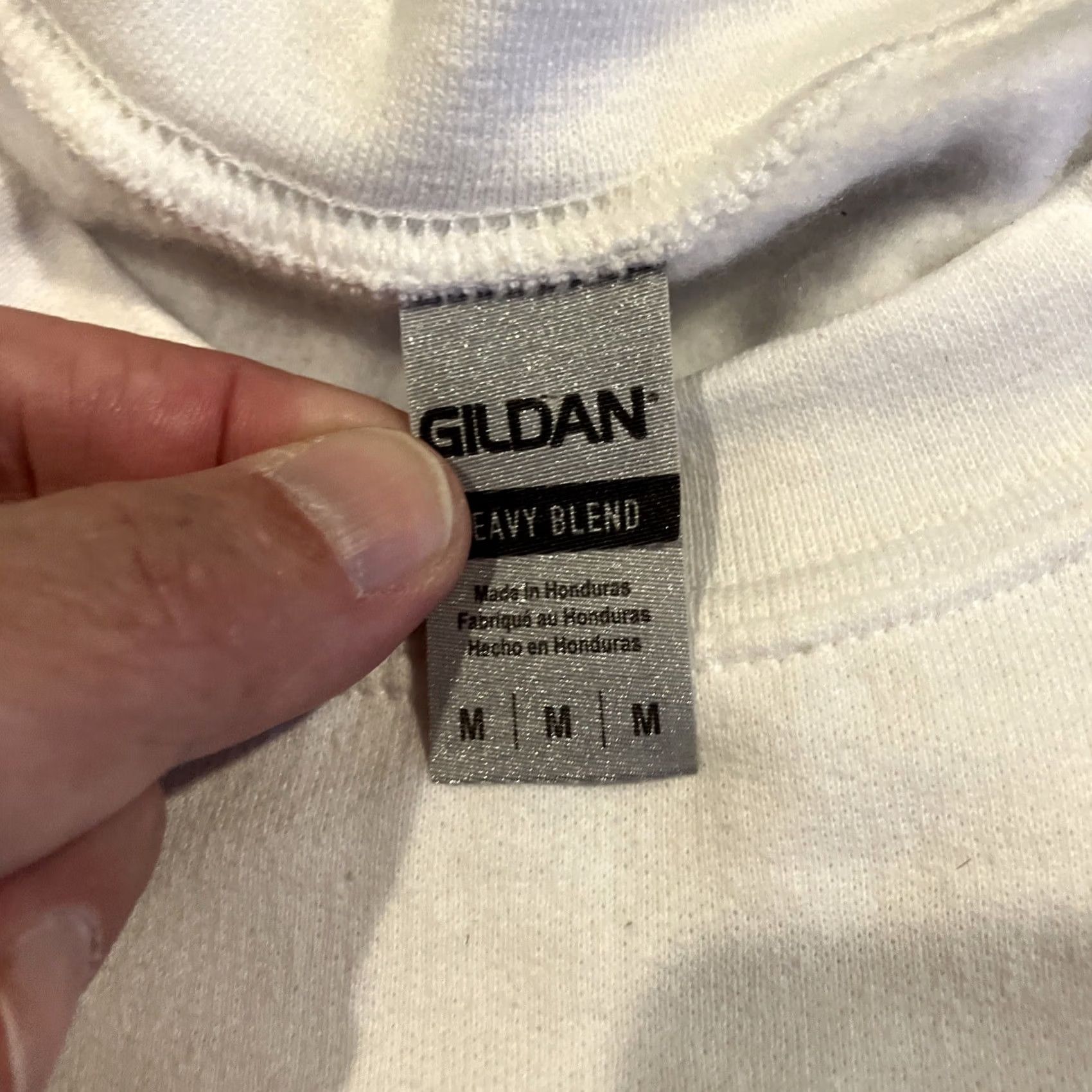 Gildan Harry Styles X Alessandro Michele Design - Fine Line - Sweatshirt - Men’s Medium - White - Designer Pullover Sweatshirt Size US M / EU 48-50 / 2 - 3 Thumbnail