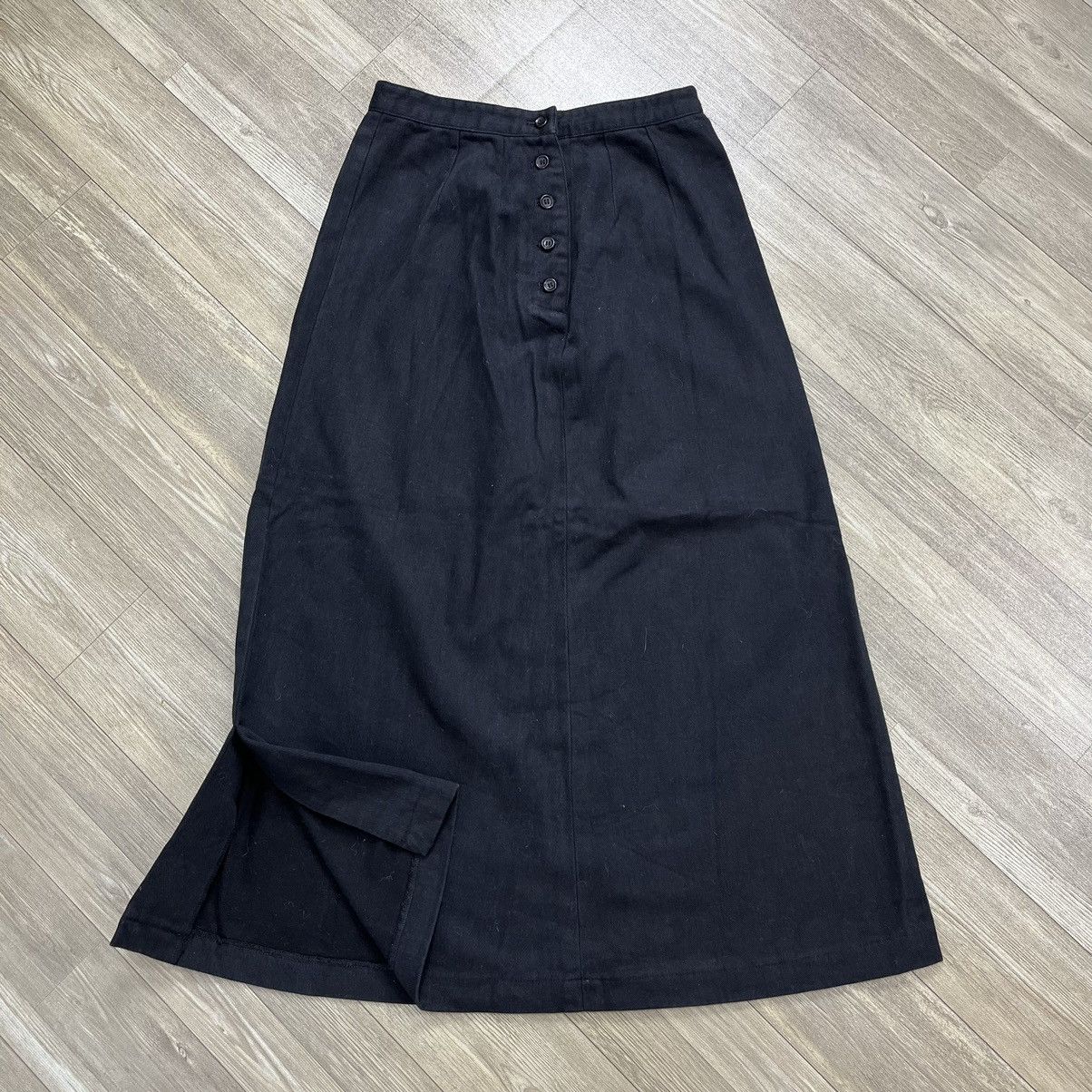 Issey Miyake × Mademoiselle Non Non × Seditionaries Vintage Rope Mademoiselle Gothic Style Lase Skirt Size 22" - 1 Thumbnail