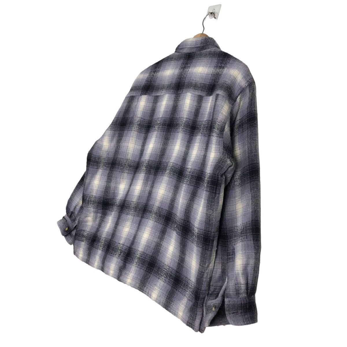 Flannel 🔥VINTAGE FLANNEL SHIRT JACKET TARTAN BAYLEAF ISSEY MIYAKE Size US M / EU 48-50 / 2 - 10 Thumbnail
