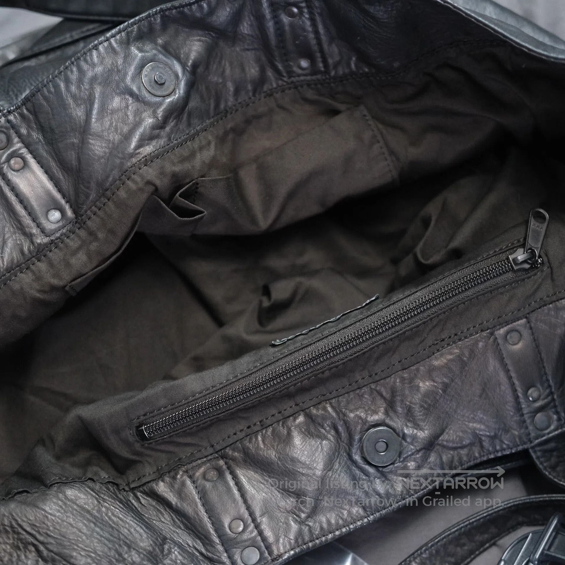 Yohji Yamamoto Yohji Yamamoto Horse Leather Bag. Size ONE SIZE - 4 Thumbnail