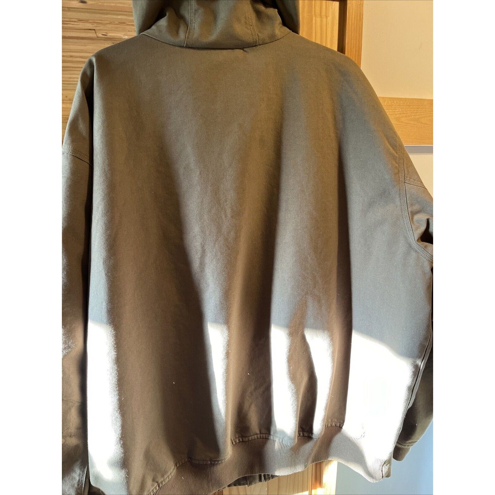 Carhartt Carhartt Men’s XXL Tan Brown Jacket Quick Duck Canvas Work Size US XXL / EU 58 / 5 - 9 Thumbnail
