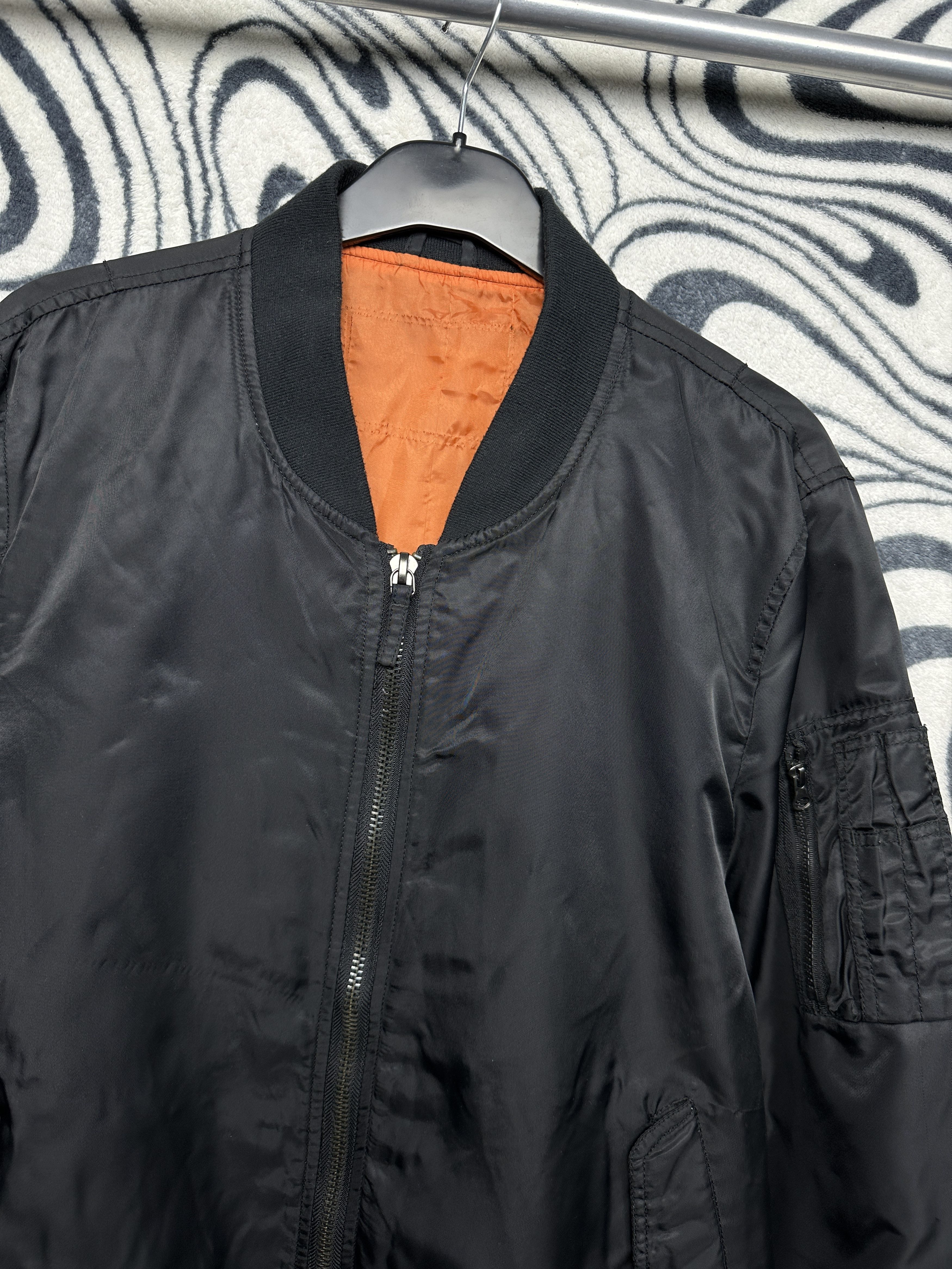 Vintage Vintage Mens Nylon MA1 Bomber Jacket Size US L / EU 52-54 / 3 - 2 Thumbnail
