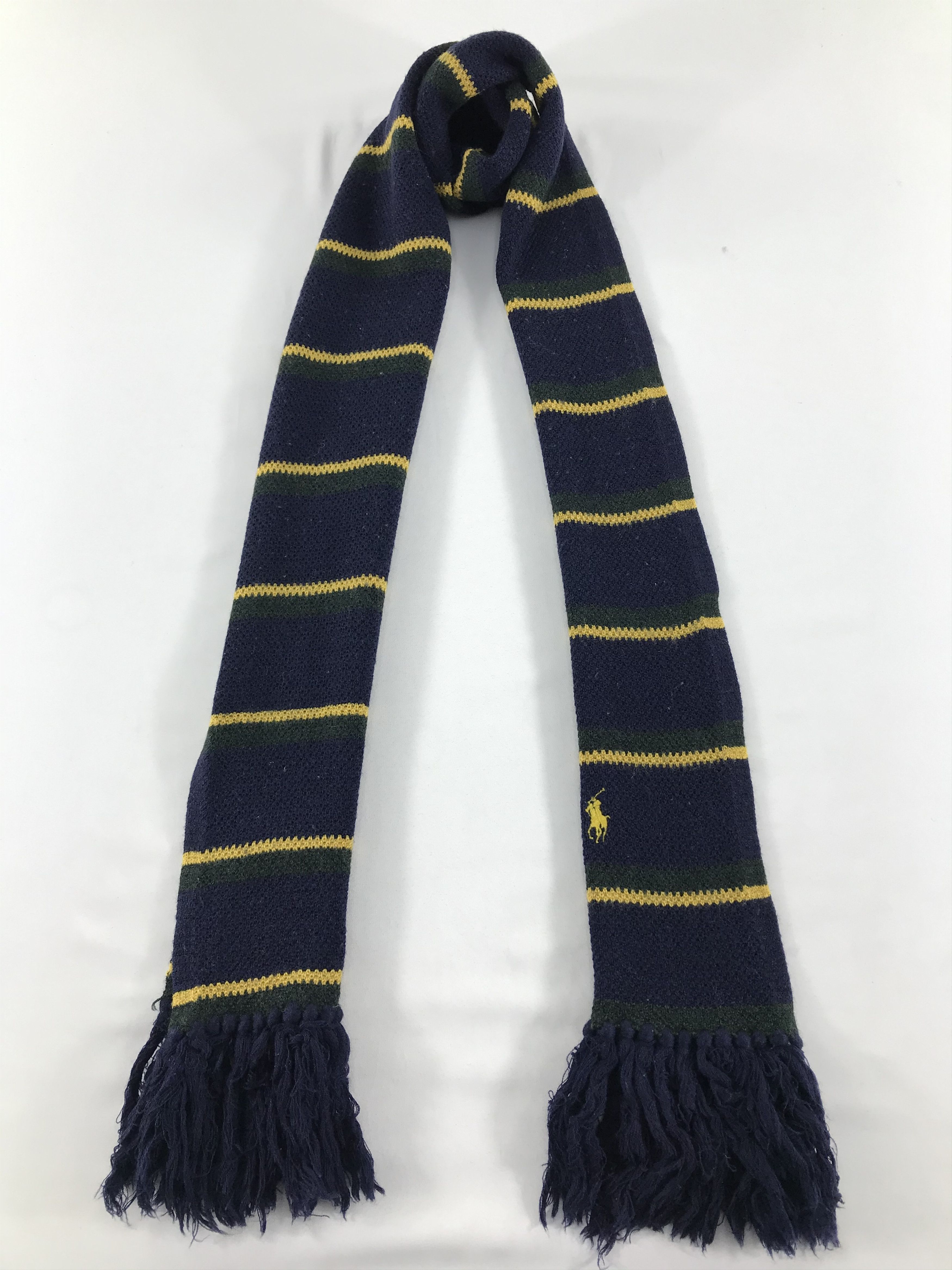 Polo Ralph Lauren Vintage Polo Ralph Lauren Scarf/Muffler/Neckwear MF1633 Size ONE SIZE - 1 Thumbnail