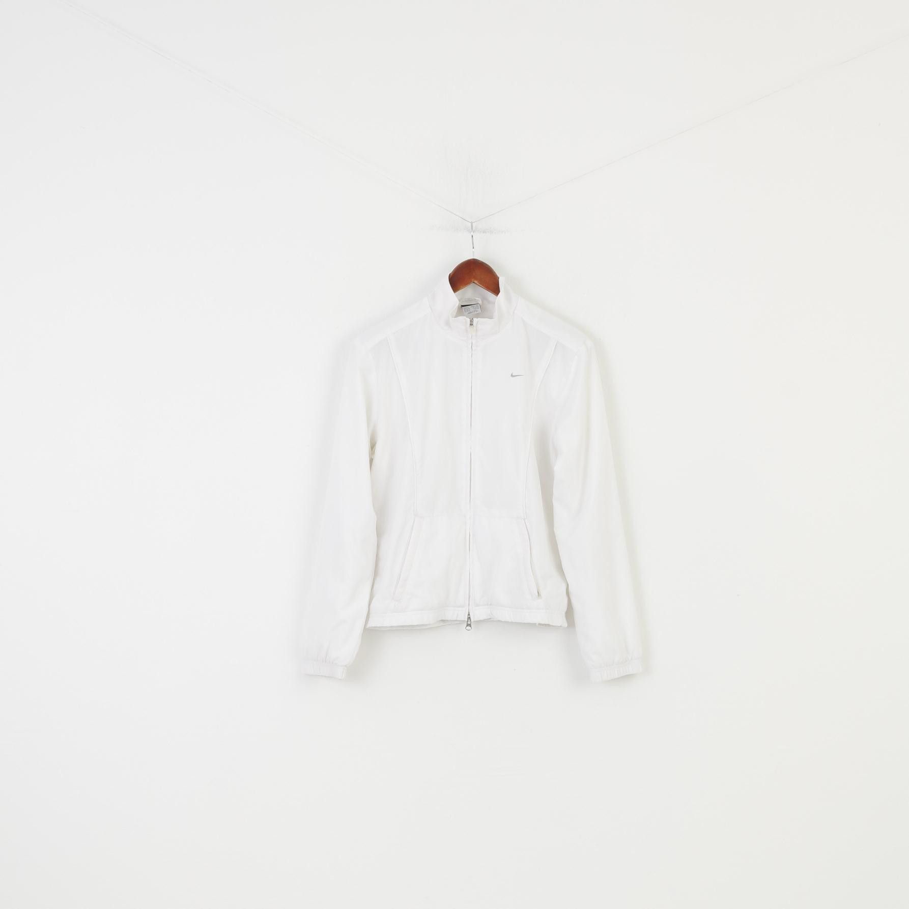 Nike Nike Woman M Jacket White Outwear Sport 10377 Size M / US 6-8 / IT 42-44 - 2 Thumbnail