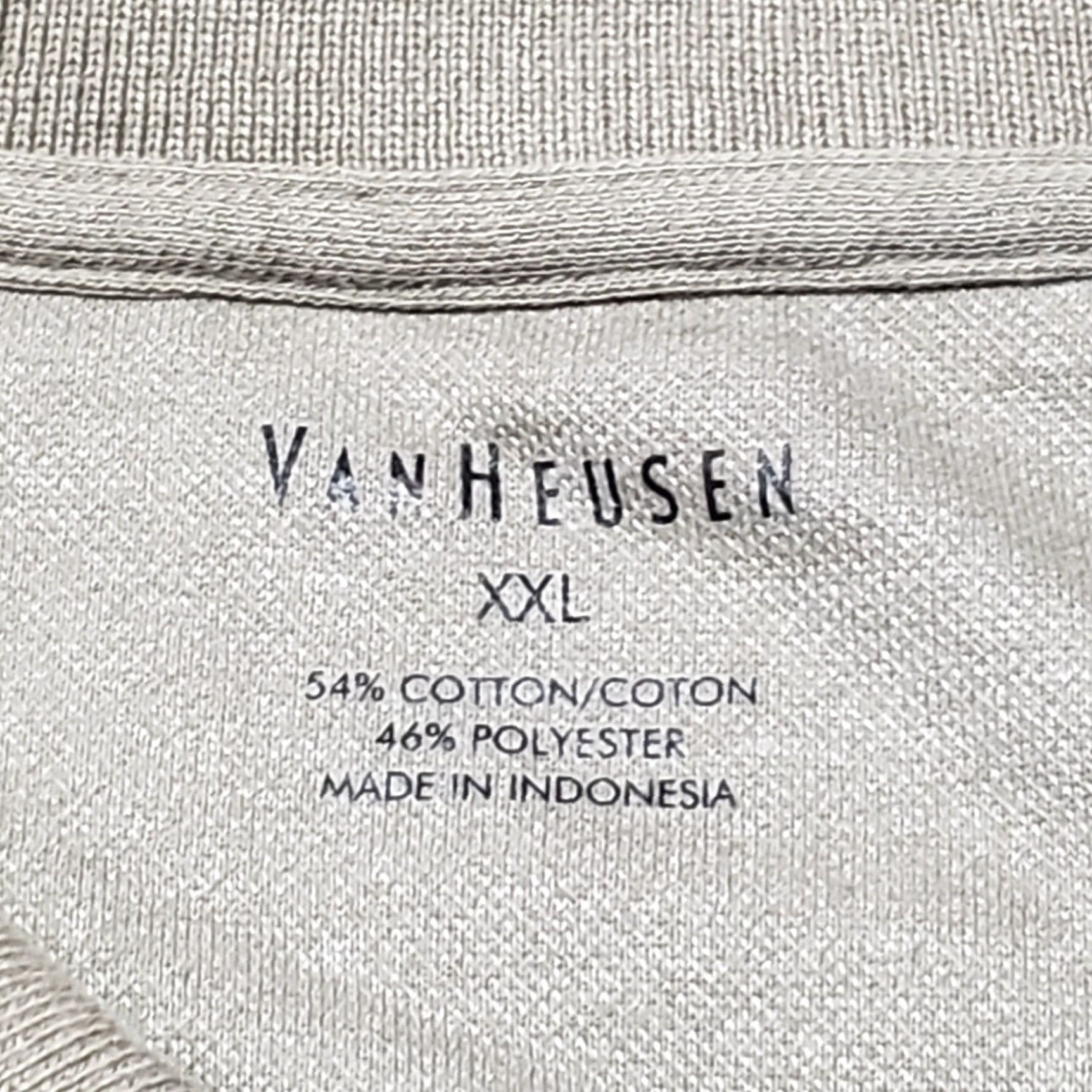 Van Heusen VINTAGE Van Heusen Light Brown Short Sleeve Polo Shirt Top Adult Women's Size XXL 2XL Brown Cotton Blend Polo Shirt Womens 2XL Size XXL / US 16-18 / IT 52-54 - 3 Thumbnail