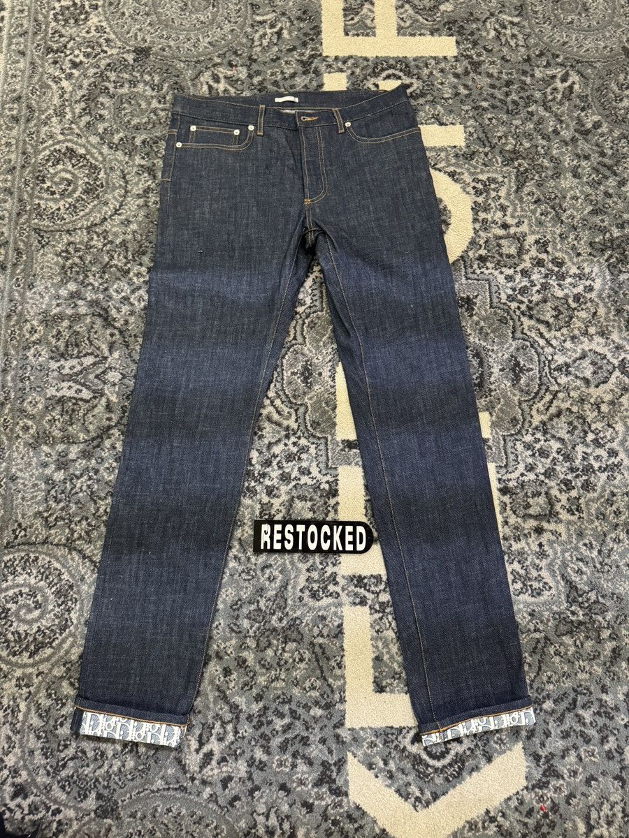 Dior Men Oblique Denim Set