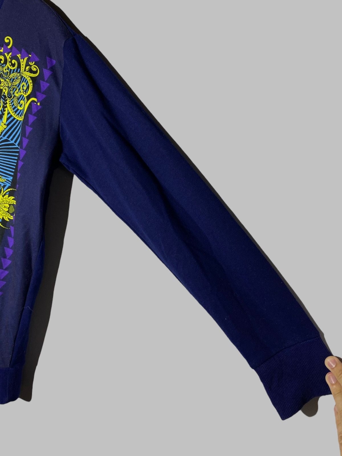 Versace 🔥 VERSACE TIGER PRINT RARE LUXE SWEATER BAROQUE ART Size US S / EU 44-46 / 1 - 7 Thumbnail