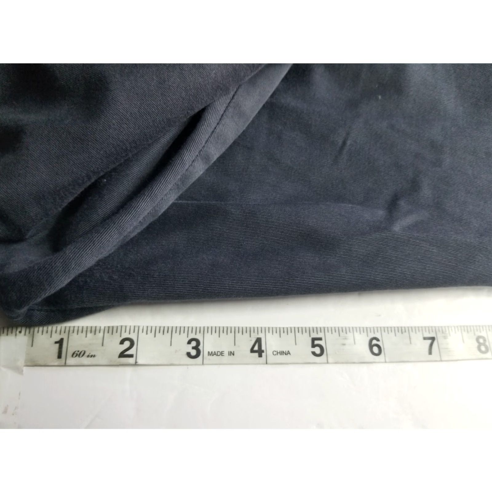 Vintage Pilcro Pilcro Stet Gray Bootcut Pants 30 Women Regular Inseam 26" Knit Cotton Blend Front Flat Mid Rise Size 30" / US 8 / IT 44 - 5 Thumbnail