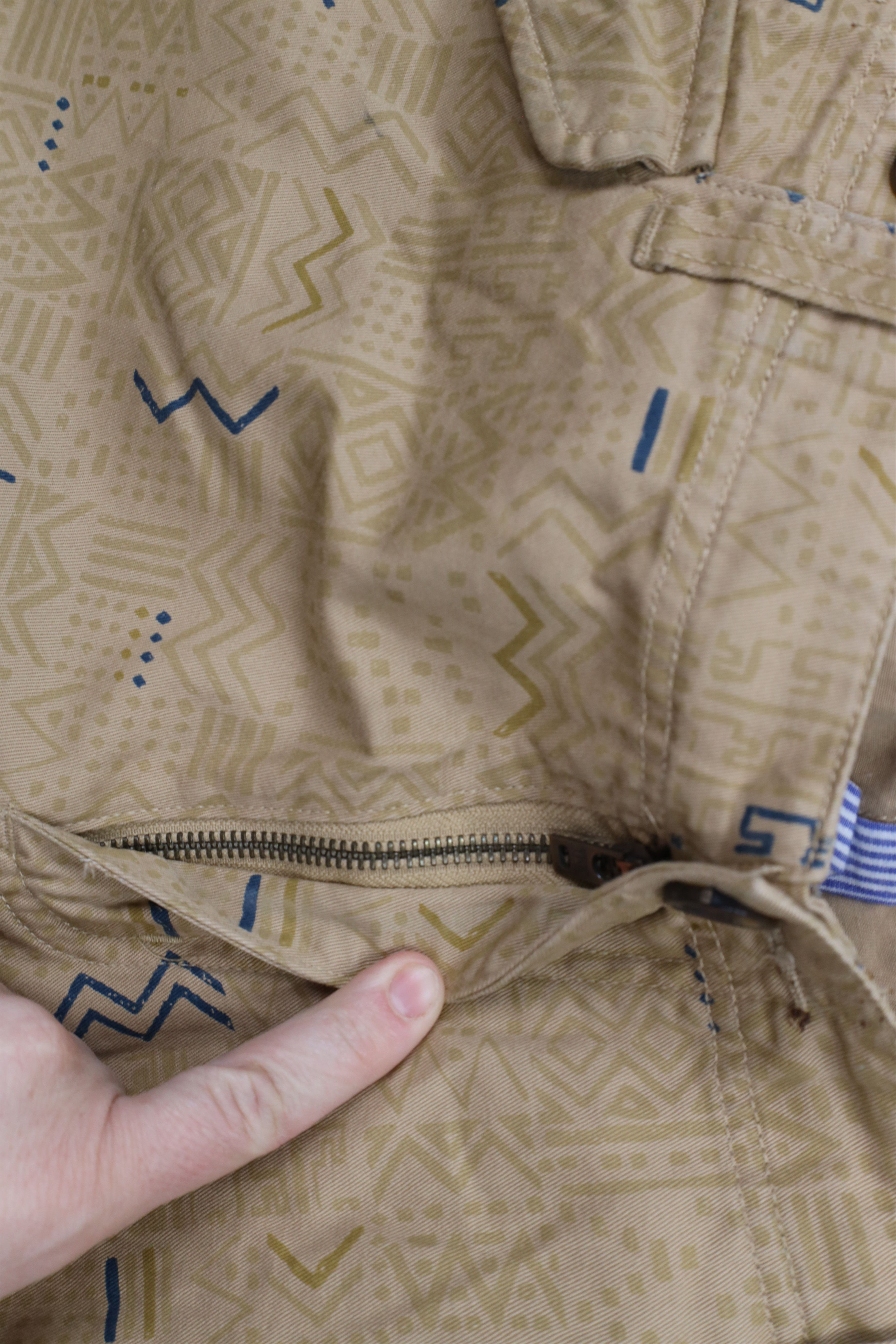 Vintage Rocksmith Strap Skateboard Cargo Pants Beige Size US 38 / EU 54 - 6 Thumbnail