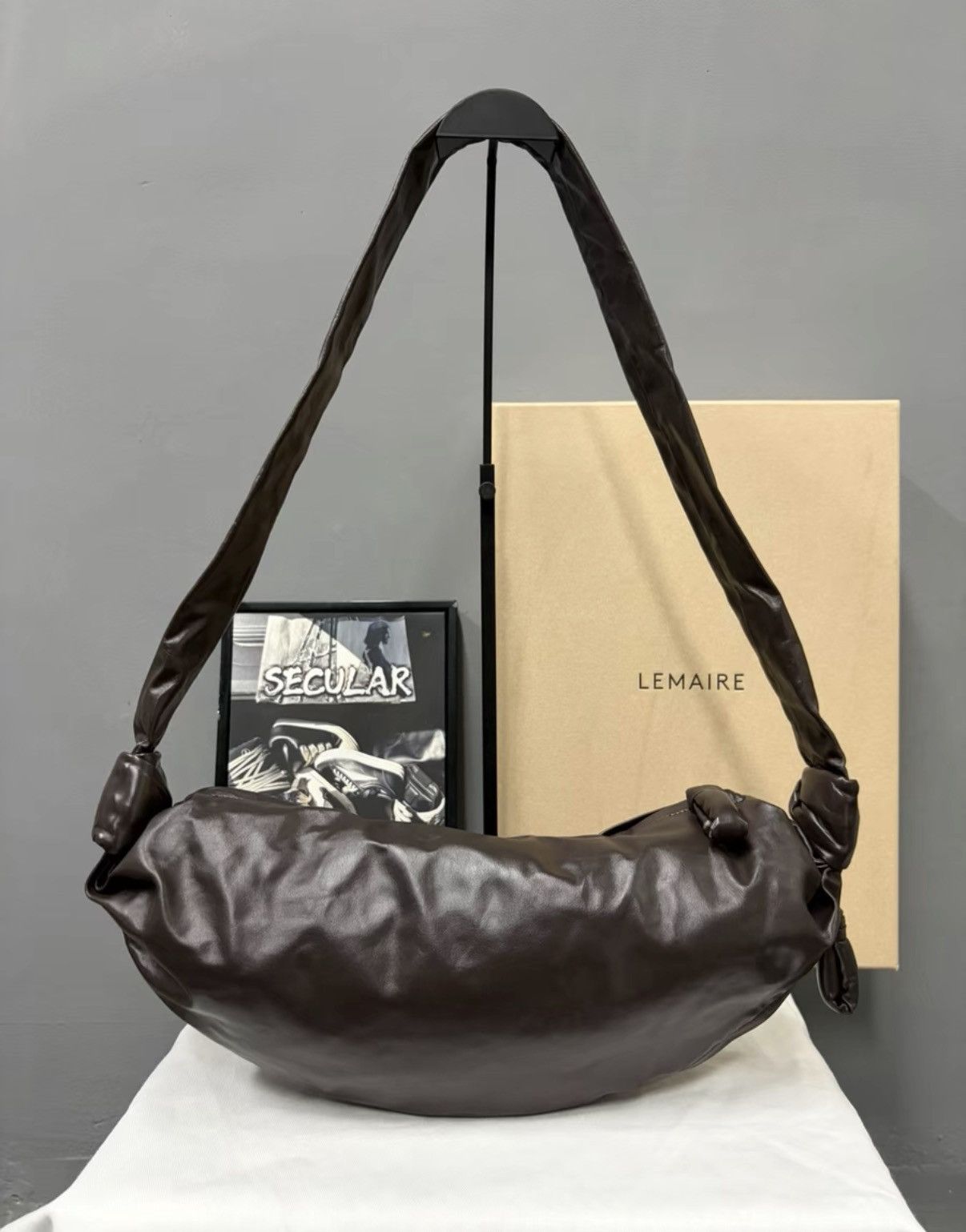 Lemaire Lemaire Medium Croissant Bag K34 Size ONE SIZE - 1 Thumbnail
