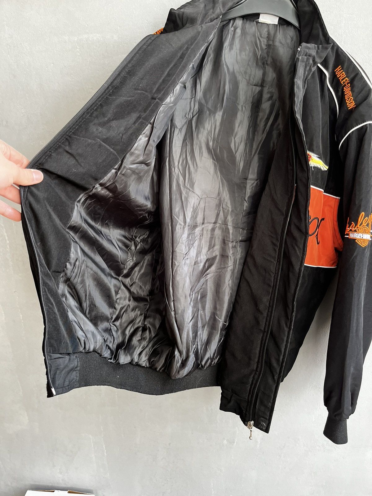 Harley Davidson × Vintage Harley Davidson bomber jacket Size US XL / EU 56 / 4 - 6 Thumbnail