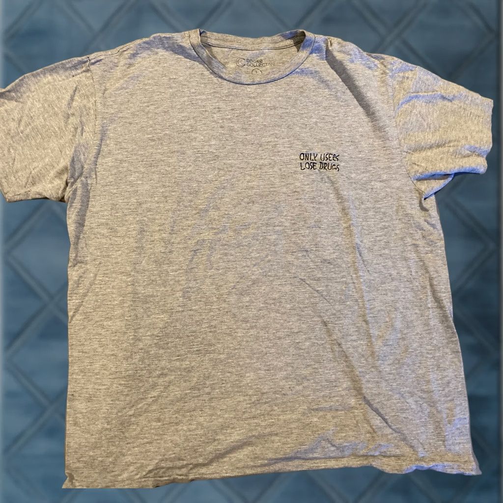 Vintage Cooke Collective - Only Users Lose Drugs - Short Sleeve T Shirt - Large Size US L / EU 52-54 / 3 - 1 Thumbnail