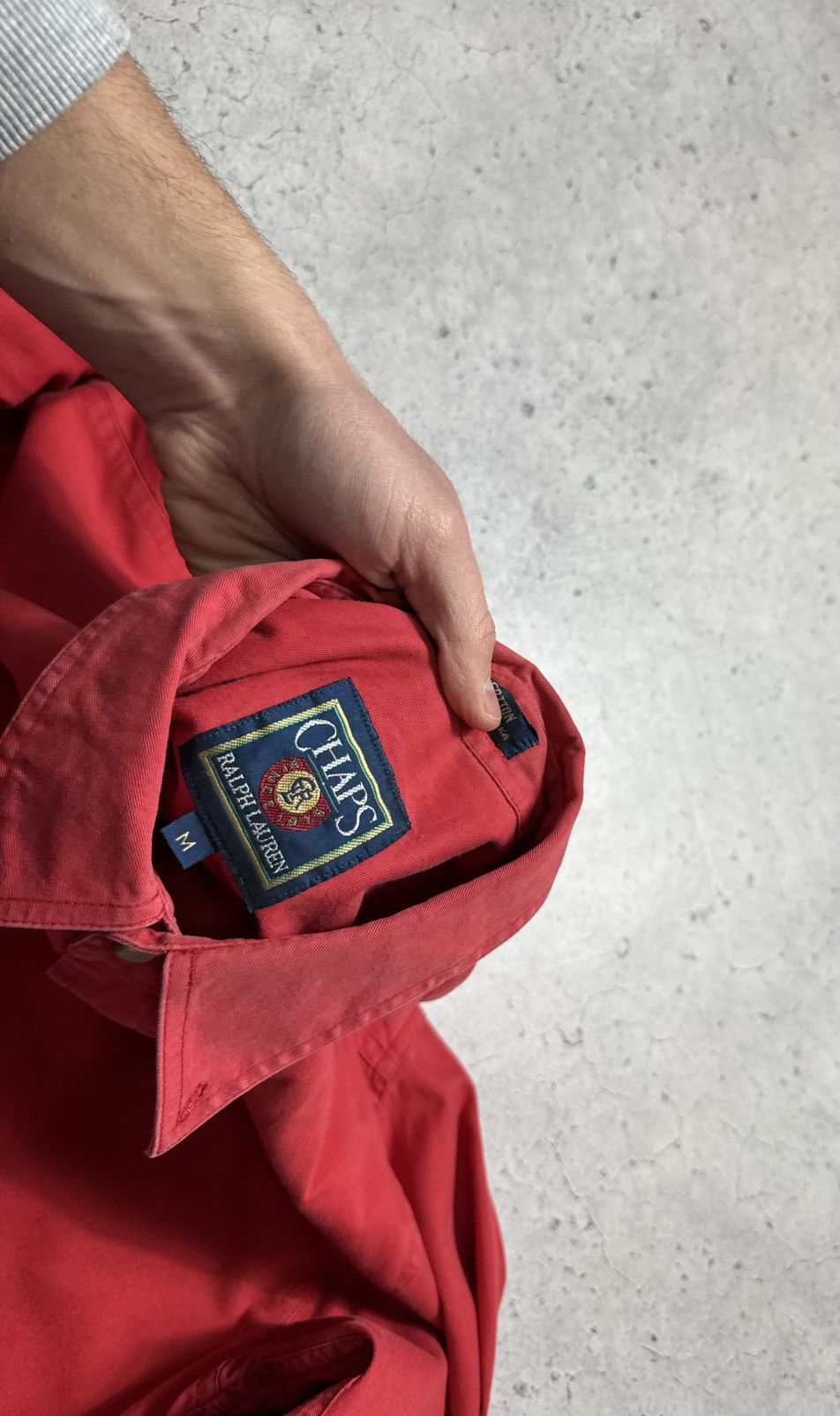 Chaps Ralph Lauren Chap Ralph Lauren Vintage 90’s Button Up Shirt Size M Red Size US M / EU 48-50 / 2 - 6 Thumbnail