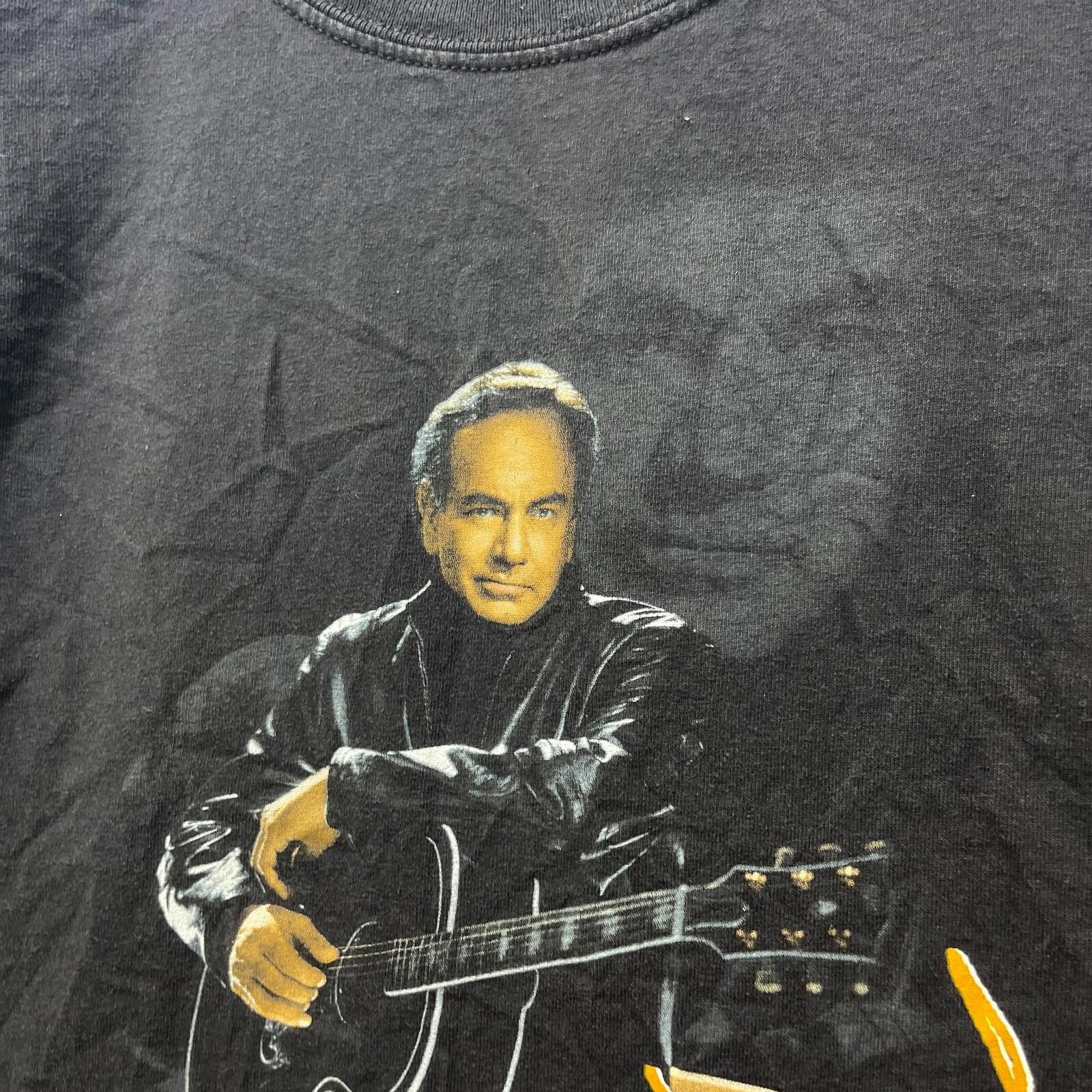 Vintage Vintage Neil Diamond Band Tour T Shirt XL Size US XL / EU 56 / 4 - 5 Thumbnail