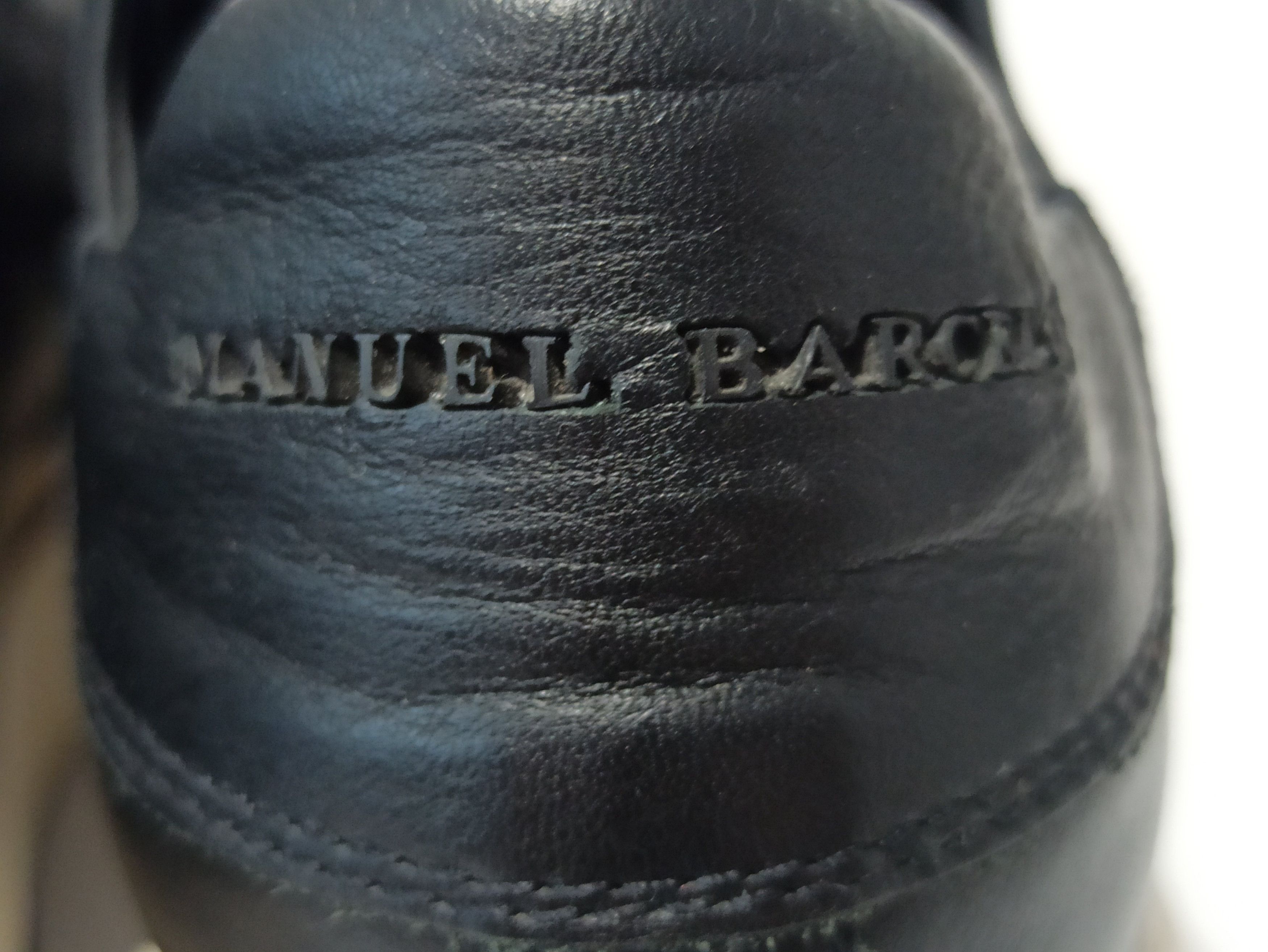 Designer Manuel Barcelo nappa low sneakers Size US 9.5 / IT 39.5 - 7 Thumbnail
