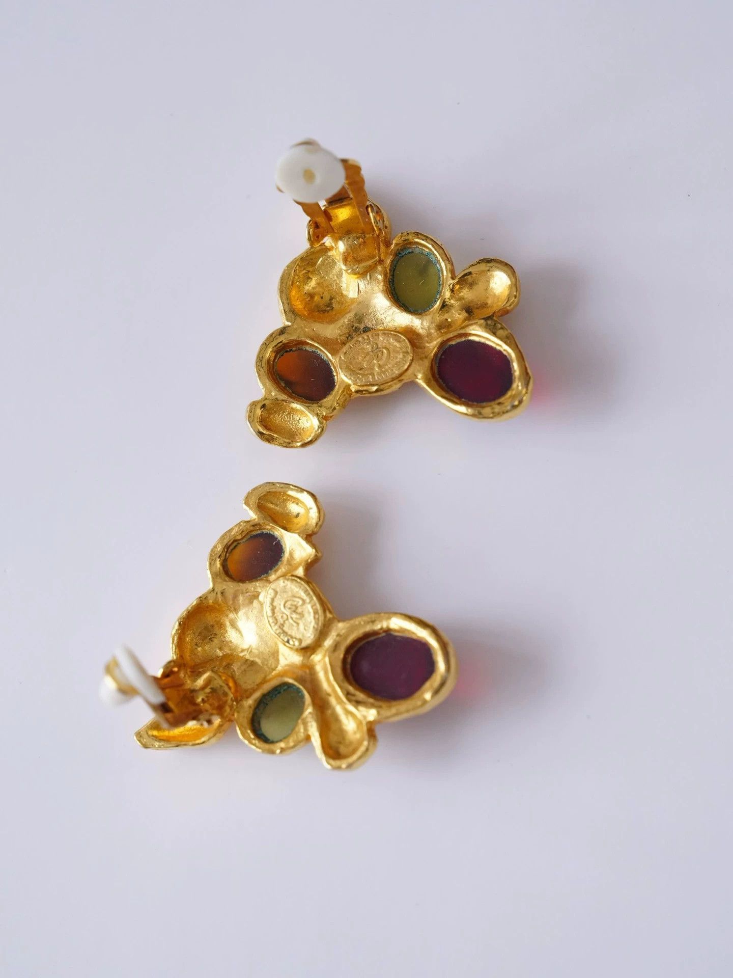 Christian Lacroix Christian Lacroix Lava Jelly Ear Clips Size ONE SIZE - 7 Thumbnail
