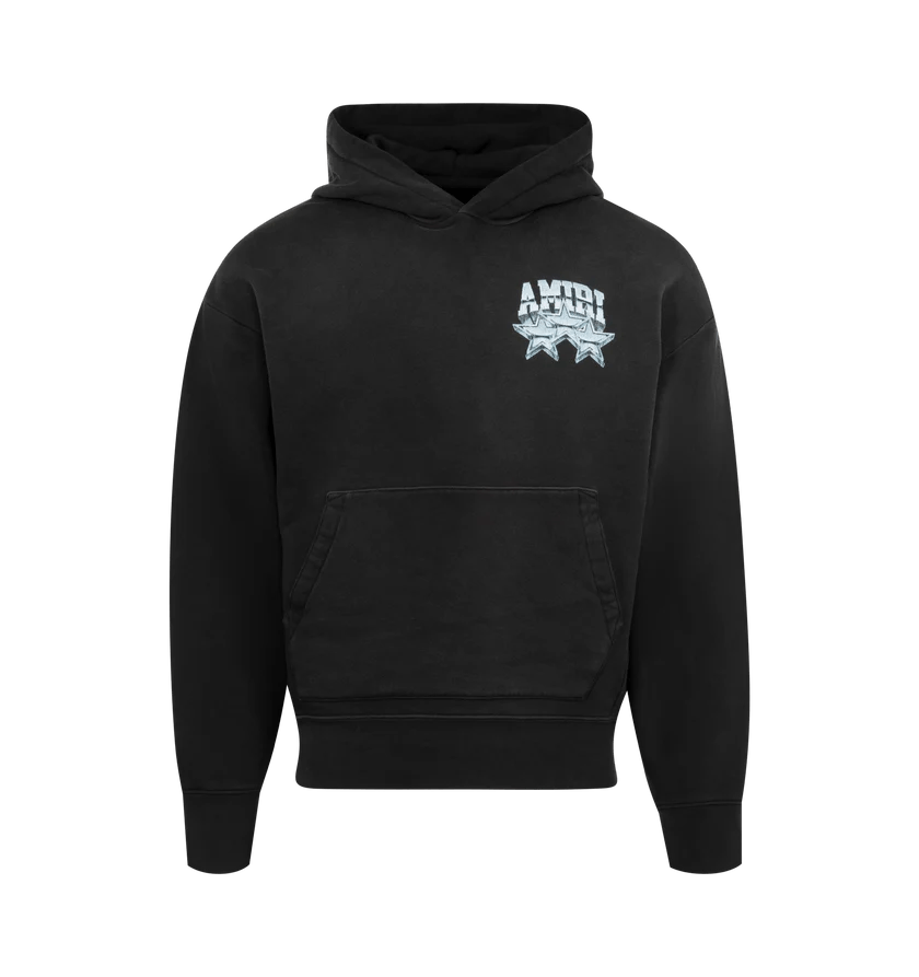 Amiri o1h1sh10525 Championship Hoodie in Black Size US XL / EU 56 / 4 - 1 Thumbnail