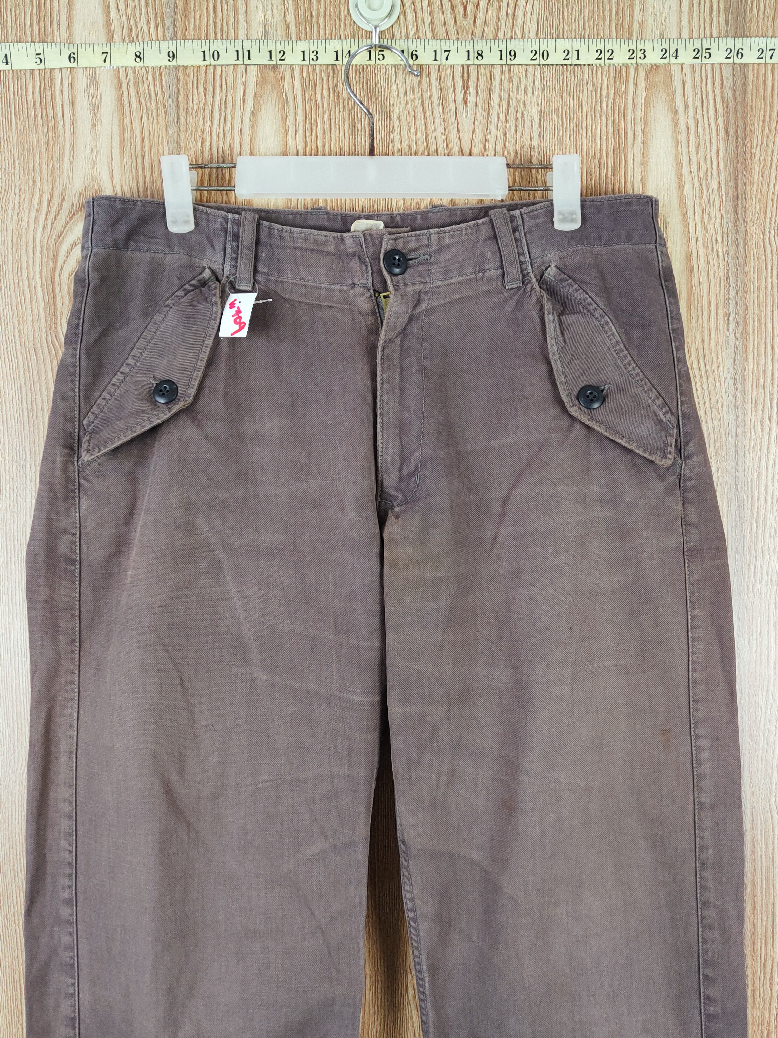 Surplus Research Blueway-Surplus Dark Purple Jogger Pants #W709 Size US 34 / EU 50 - 2 Thumbnail