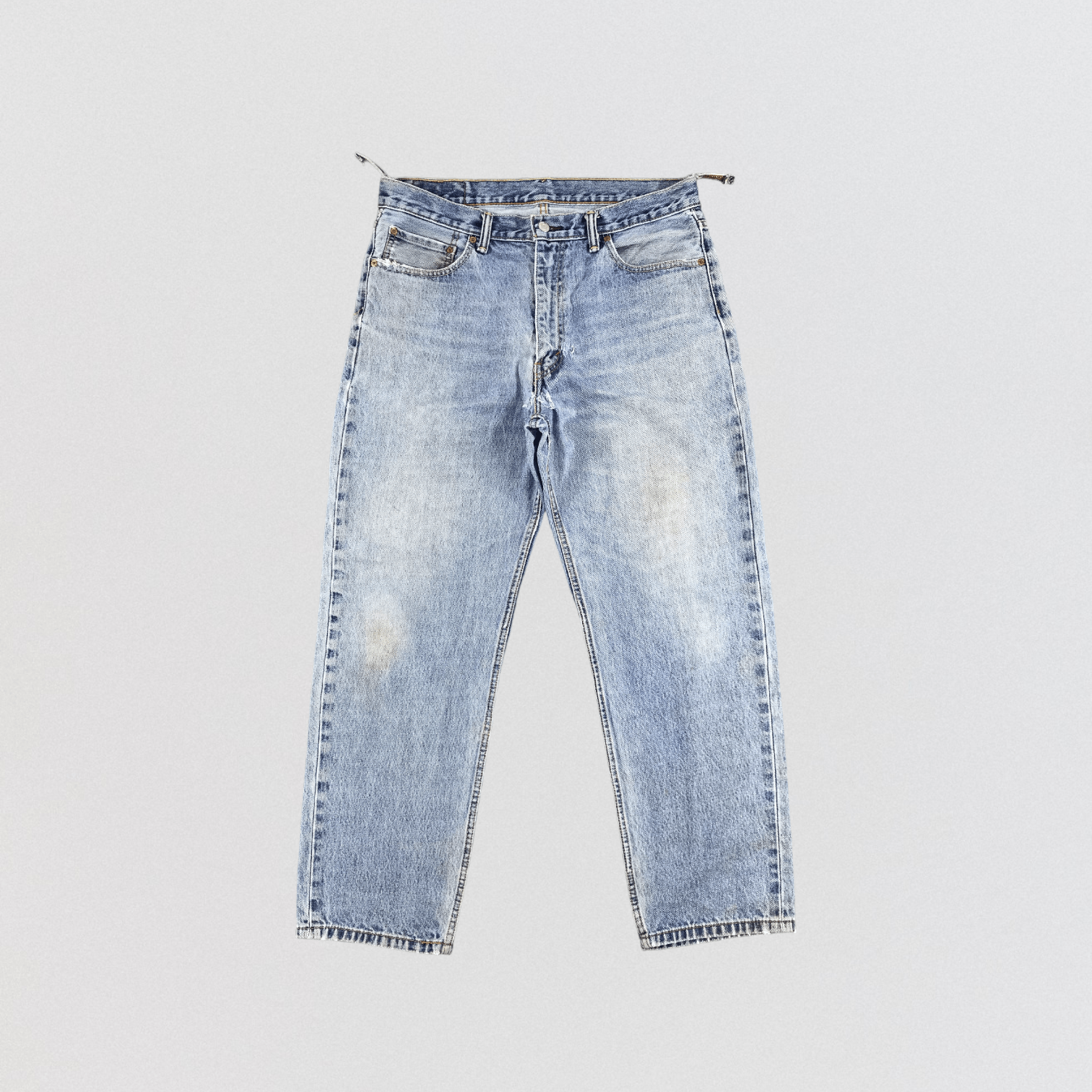 Levi's × Vintage Vintage Blue Wash Levis 550 Jeans-JM1685 Size US 35 - 1 Thumbnail