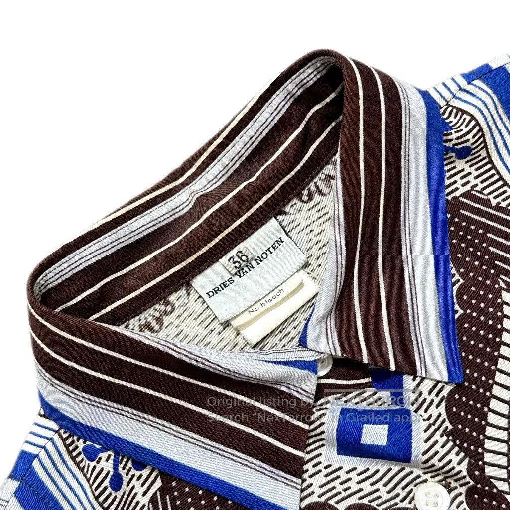 Dries Van Noten Dries Van Noten Silk Shirt. Size XS / US 0-2 / IT 36-38 - 3 Thumbnail
