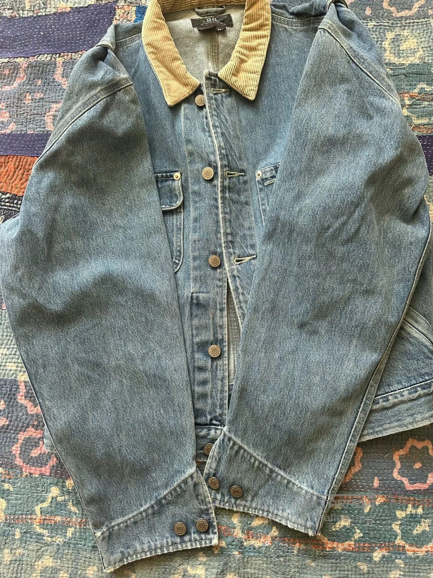 RRL Ralph Lauren RRL 90s US Corduroy Patchwork Jacket. Size US M / EU 48-50 / 2 - 4 Thumbnail