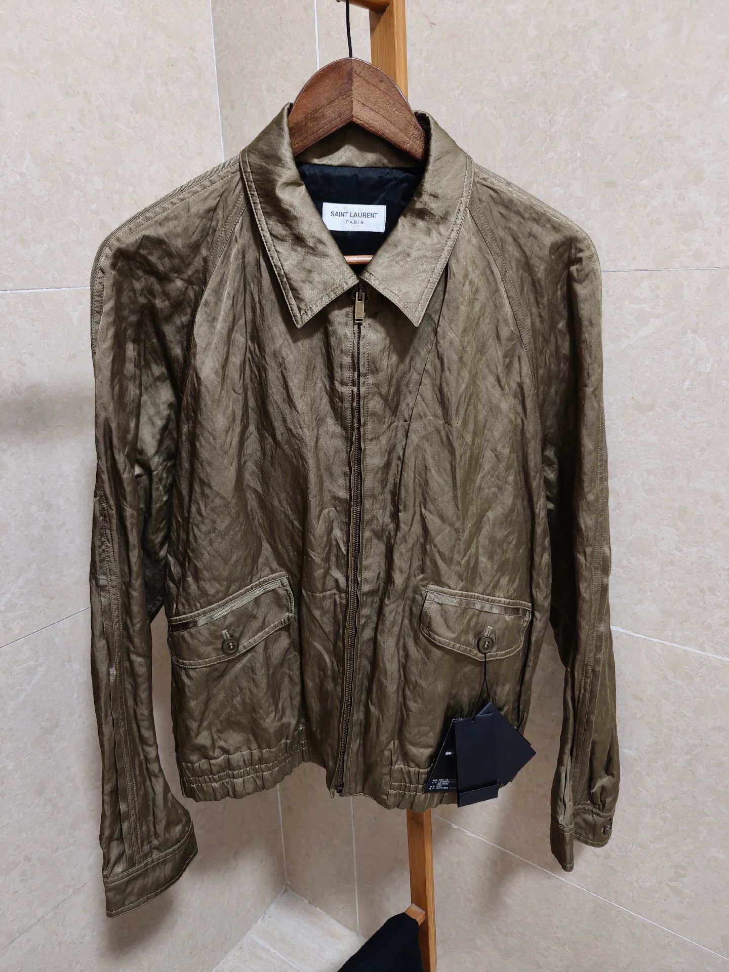 Saint Laurent Paris Saint Laurent Paris Brown pilot jacket Size US XL / EU 56 / 4 - 1 Thumbnail