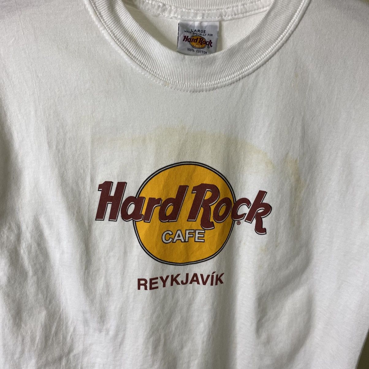 Hard Rock Cafe Vintage 2000s HRC Reykjavík Iceland T Shirt Size US S / EU 44-46 / 1 - 3 Thumbnail